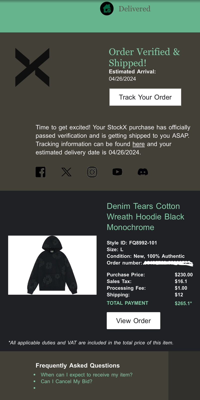 DENIM TEARS Denim tears monochrome | Grailed