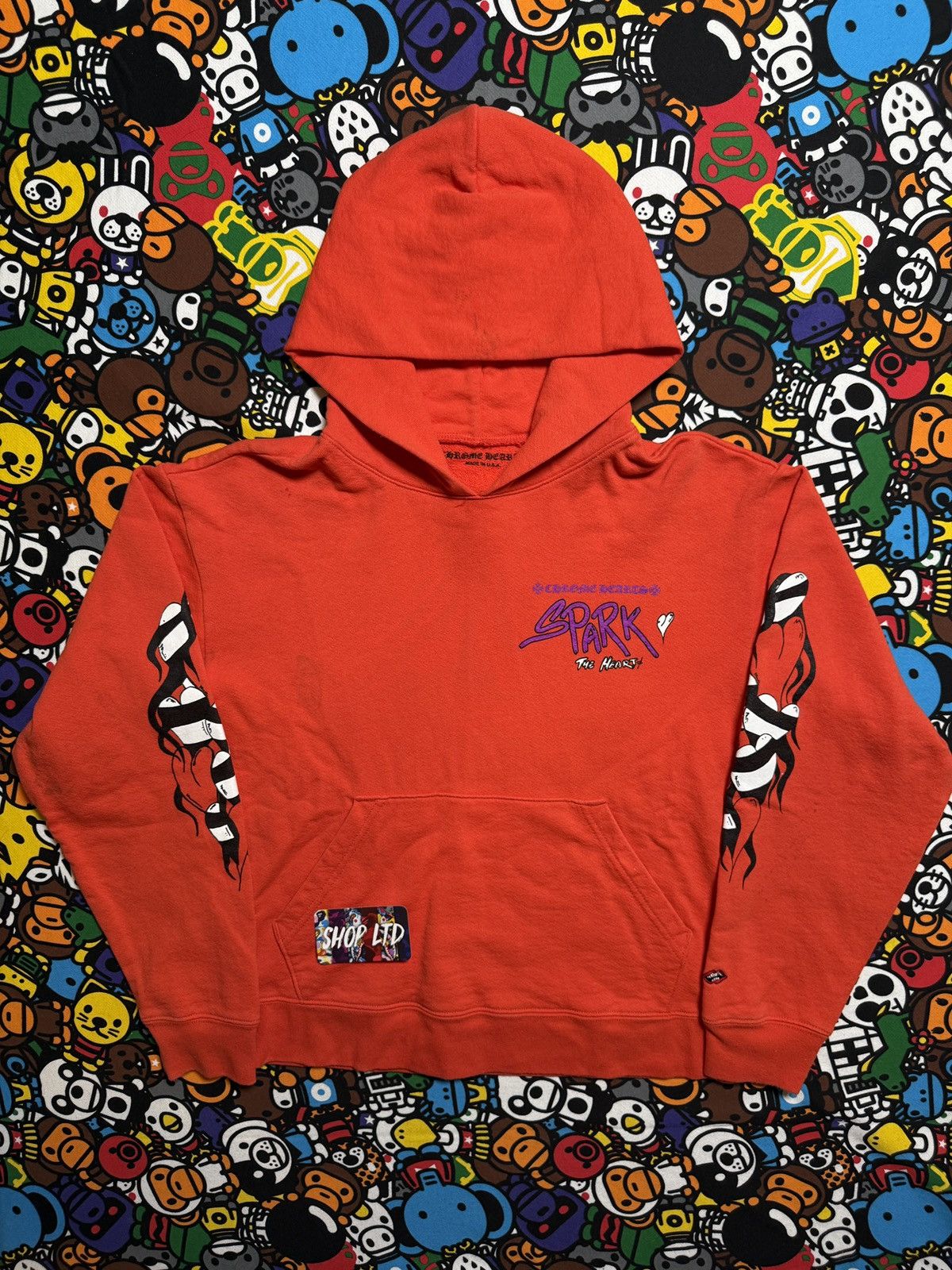 Chrome Hearts Chrome Hearts Red Matty Boy Sadistic Pullover Hoodie Size US S / EU 44-46 / 1 - 1 Thumbnail
