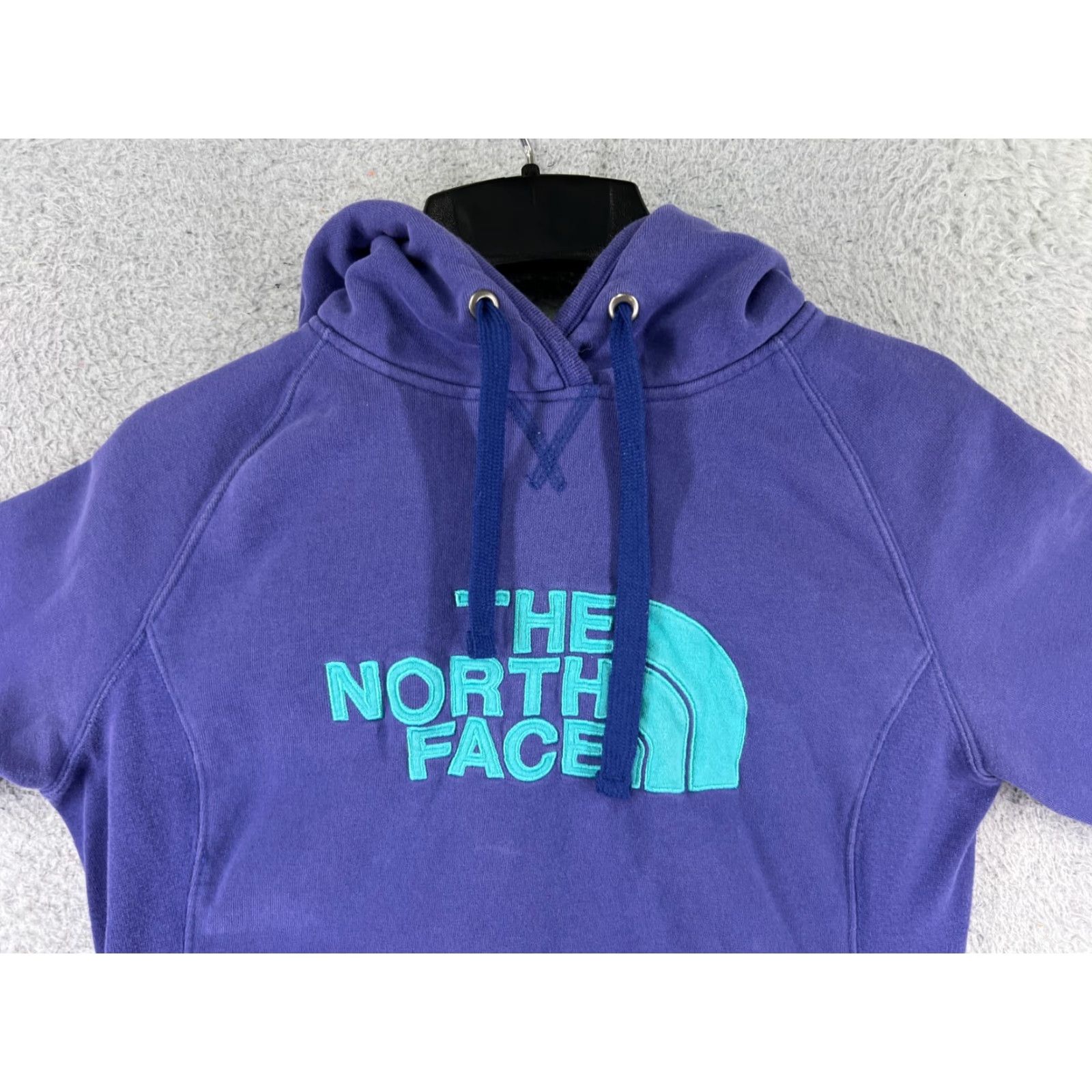 The North Face The North Face Womens Medium Purple Hoodie Kangaroo Pocket Cotton Jersey Sweater Size M / US 6-8 / IT 42-44 - 7 Thumbnail