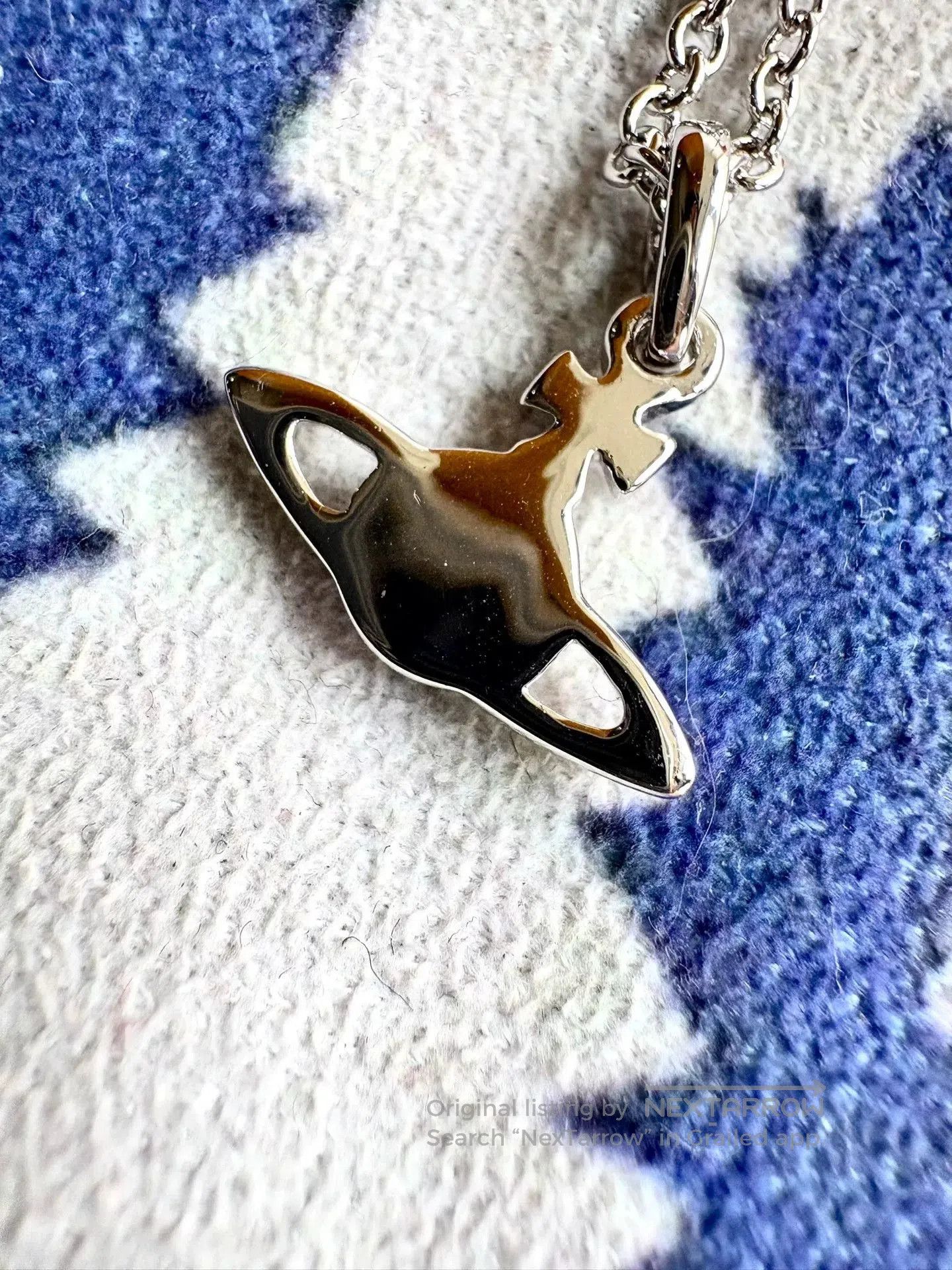 Vivienne Westwood Vivienne Westwood Silver Saturn Necklace. Size ONE SIZE - 3 Thumbnail