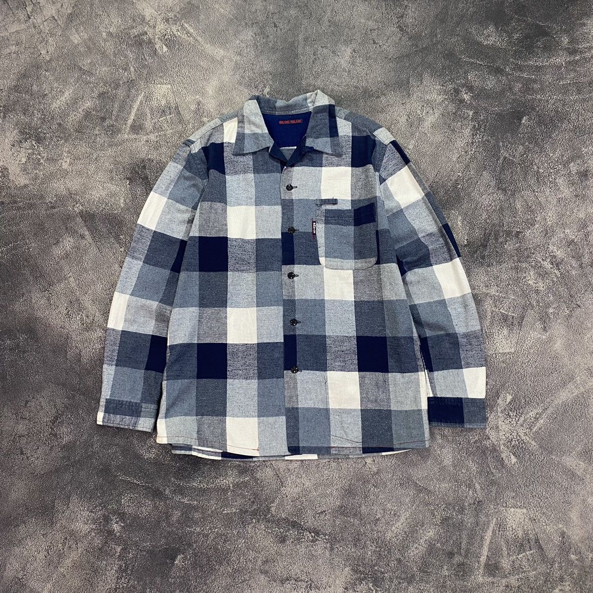 BLUE BLUE JAPAN FLANNEL SHIRT