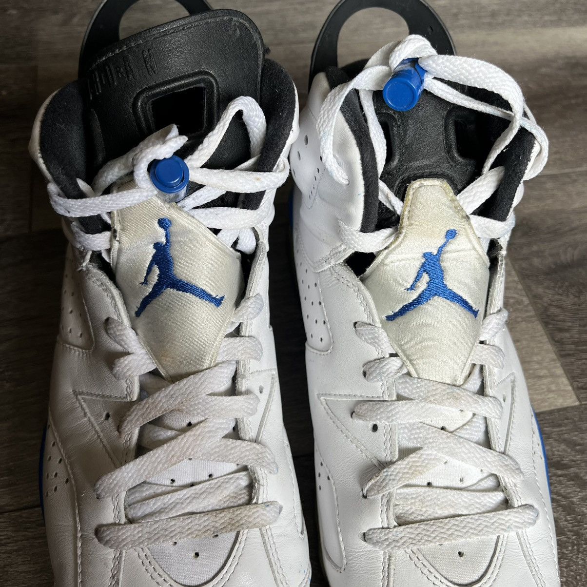 Jordan Brand × Nike Air Jordan 6 VI Retro Sport Blue 2014 Men’s Size 9.5 Shoes Size US 9.5 / EU 42-43 - 11 Thumbnail