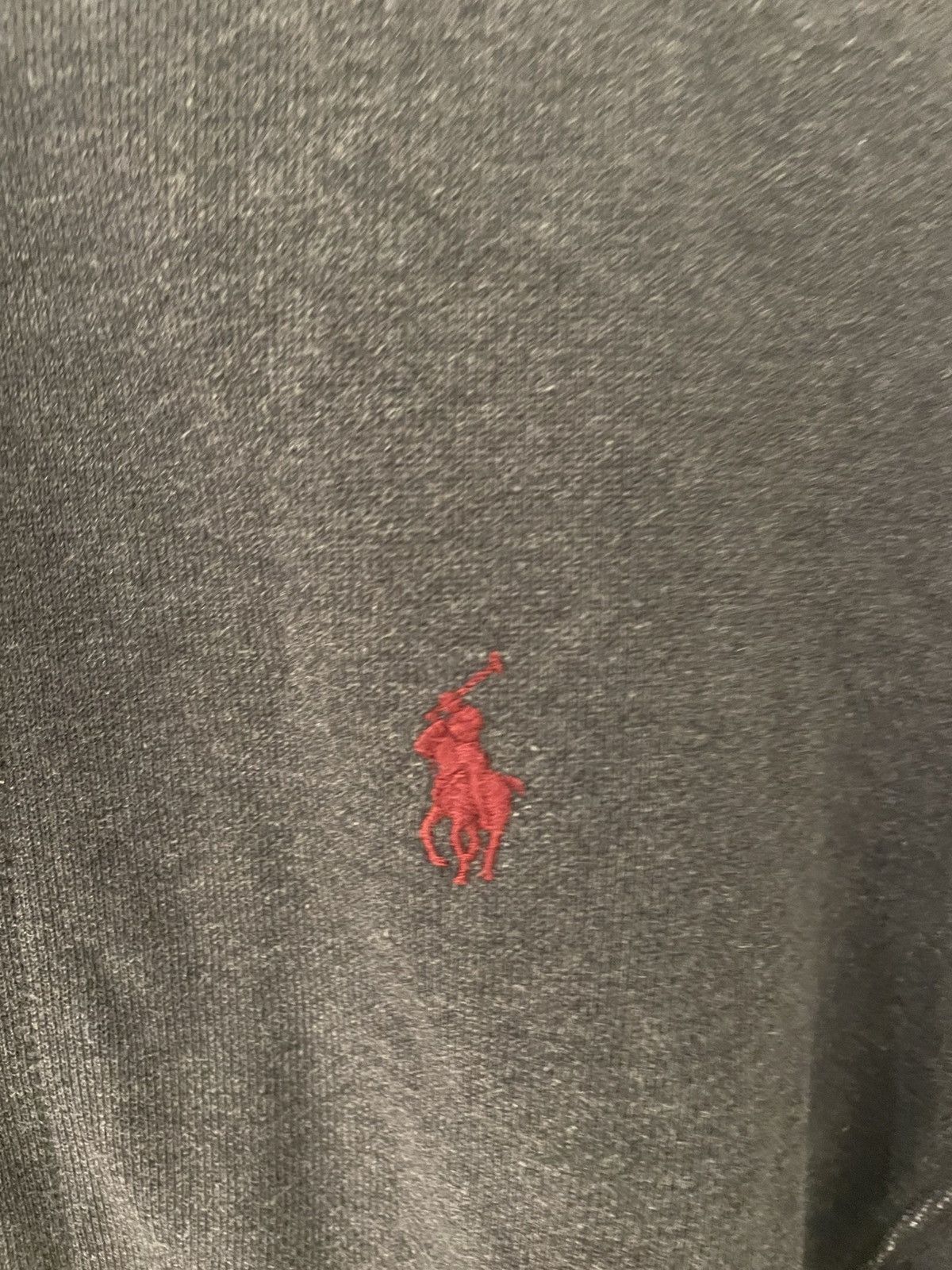 Polo Ralph Lauren Dark Grey Zip-Up Hoodie – Polo Ralph Lauren Size US M / EU 48-50 / 2 - 8 Thumbnail