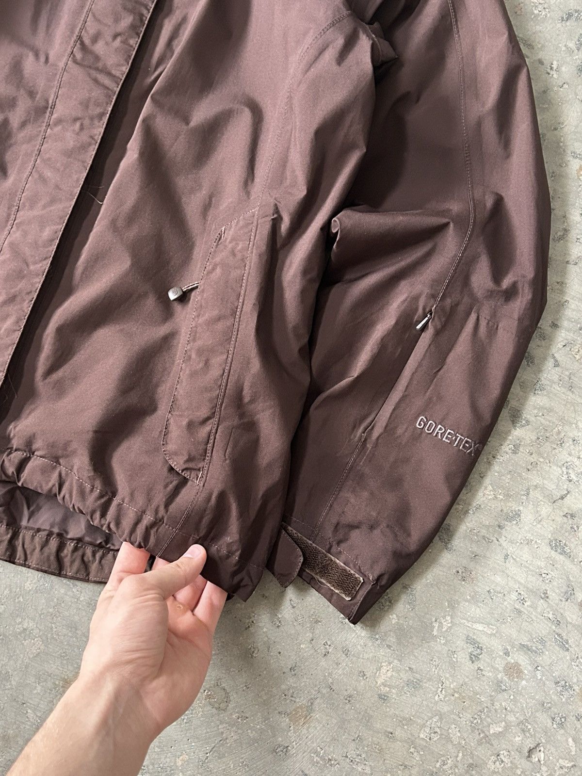 Goretex Vintage 90s The North Face Goretex Jacket TNF Brown Size S / US 4 / IT 40 - 4 Thumbnail