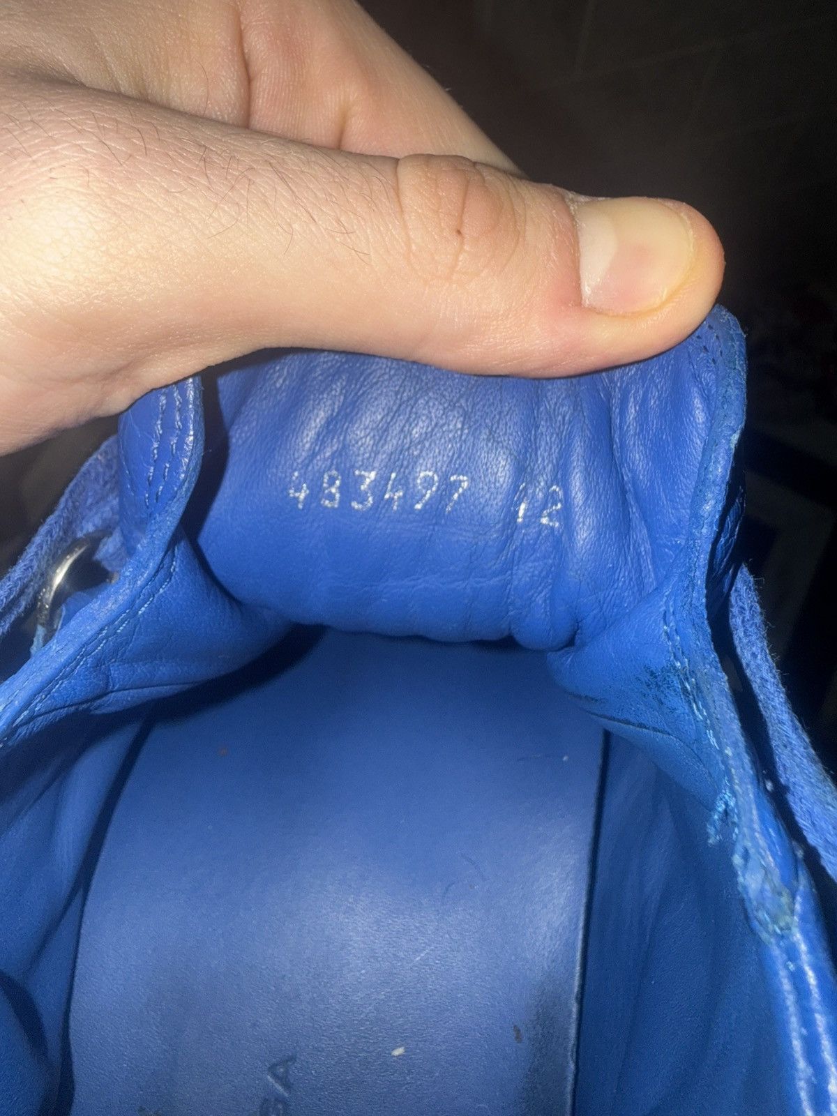 Balenciaga Balenciaga Arena Blue High Top Sneakers Size US 9 / EU 42 - 7 Thumbnail