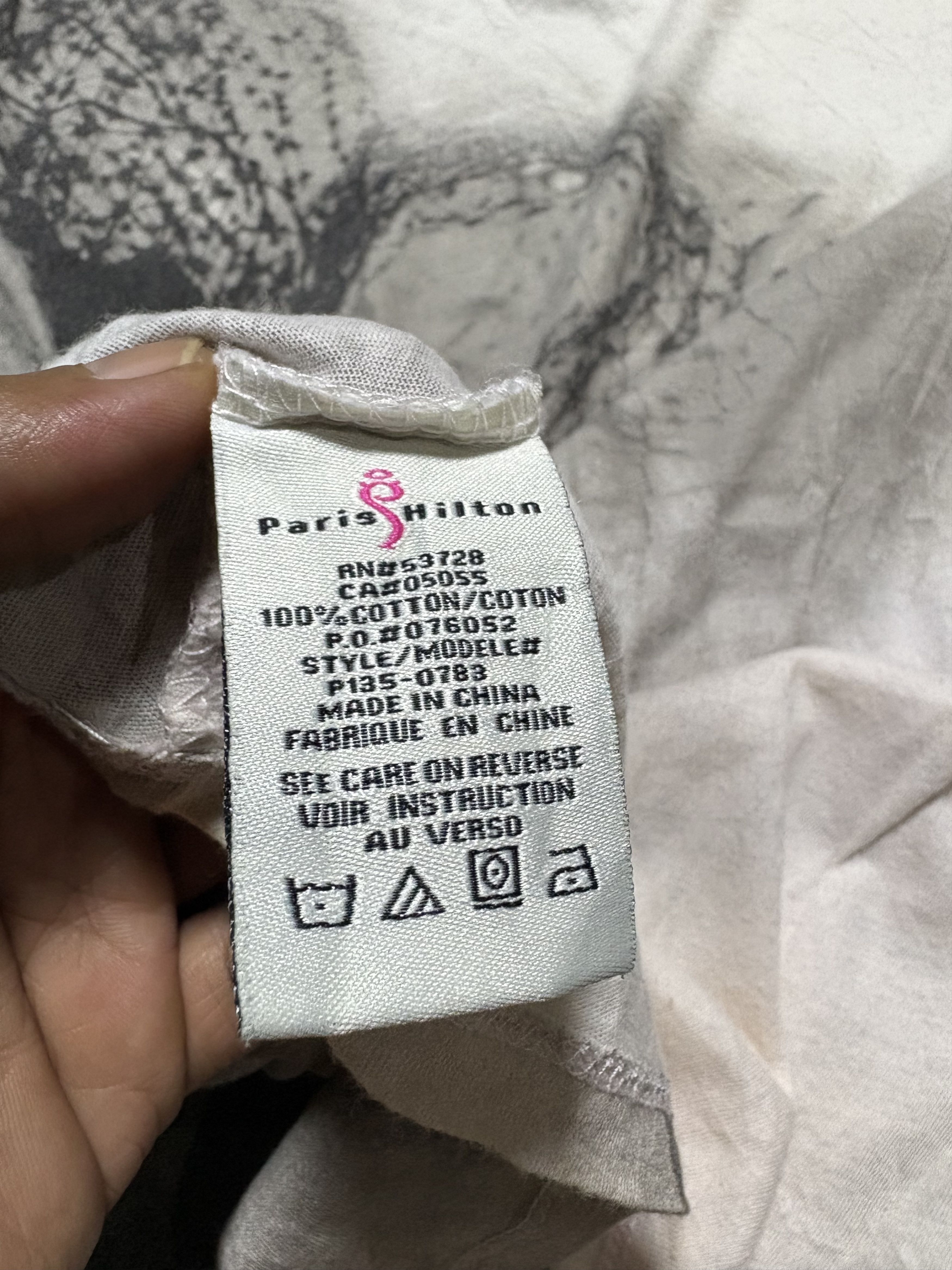 Japanese Brand Paris hilton big face tshirt ERD Style Size M / US 6-8 / IT 42-44 - 4 Thumbnail