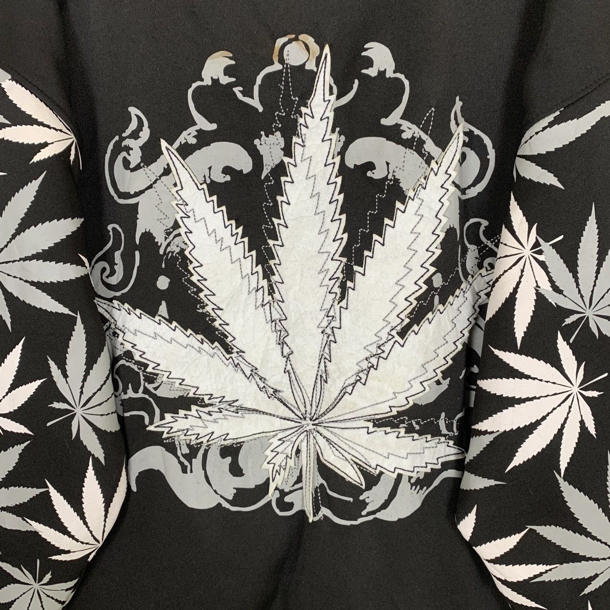 Other Vintage Canabis Leaf Jacket Size US XL / EU 56 / 4 - 5 Thumbnail
