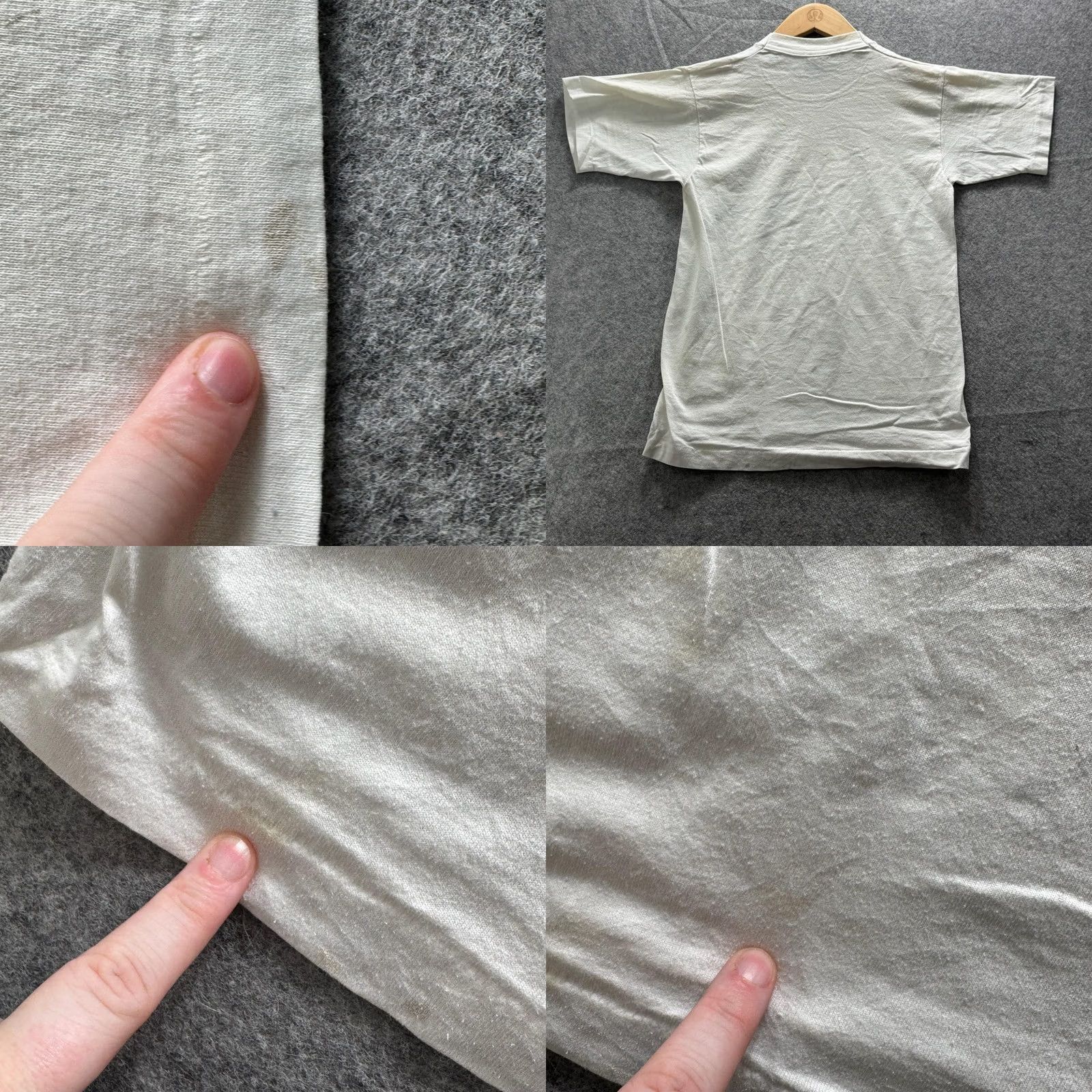 Vintage VINTAGE Volleyball Shirt Mens M White Graphic Tee Crewneck Cotton Jersey SS 90s Size US M / EU 48-50 / 2 - 10 Thumbnail