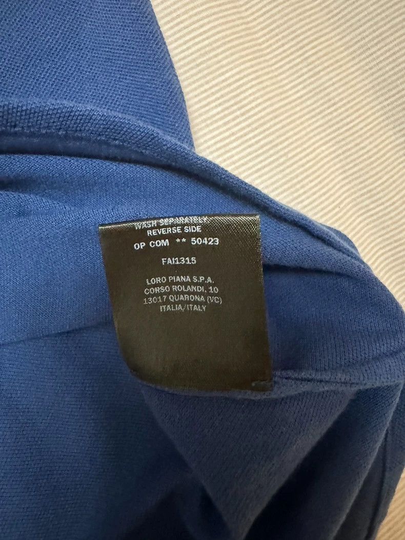 Loro Piana LORO PIANA Classic short-sleeved POLO Size US S / EU 44-46 / 1 - 5 Thumbnail