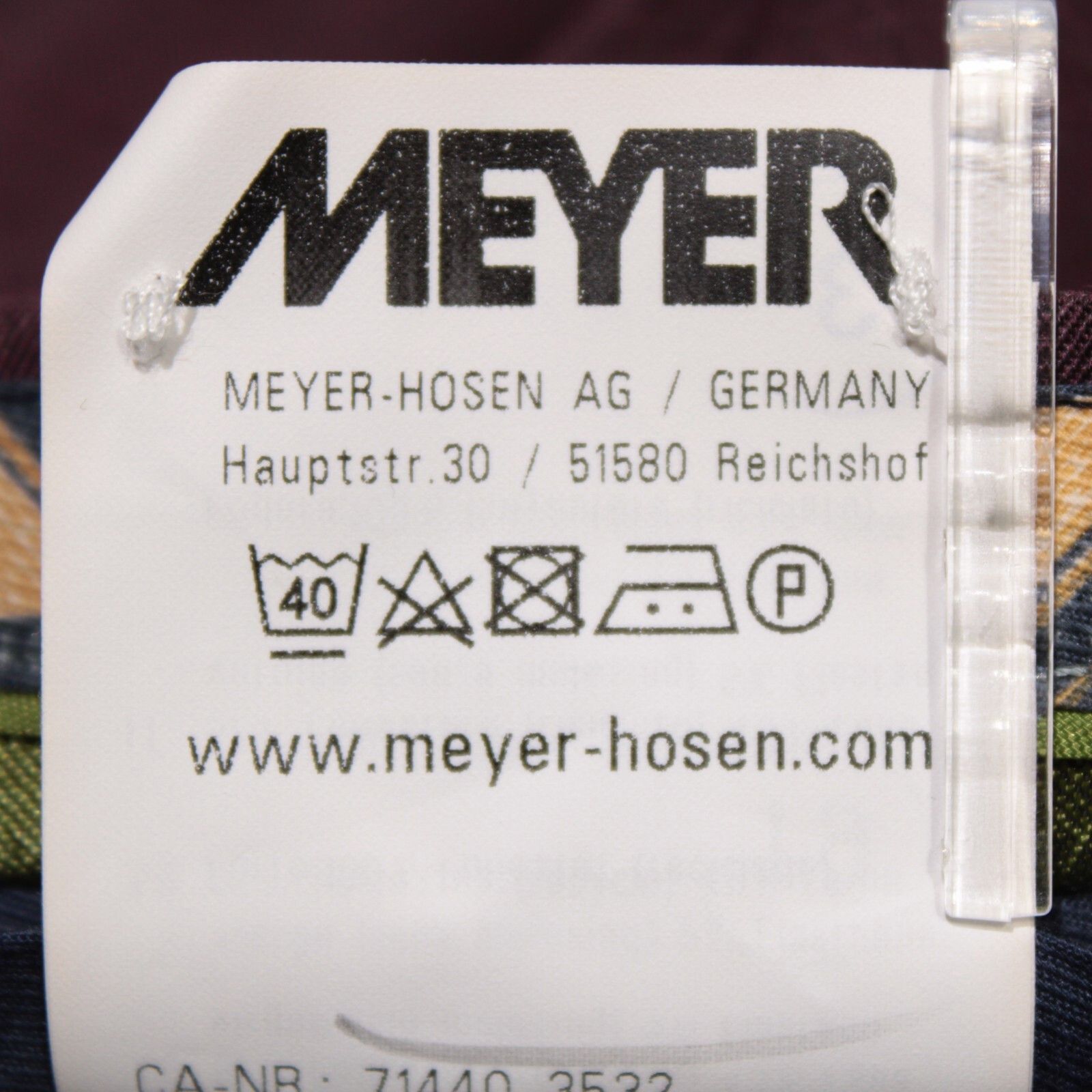 Other Meyer New with tags Dress Pants Size 38 US In Purple Size US 38 / EU 54 - 8 Thumbnail