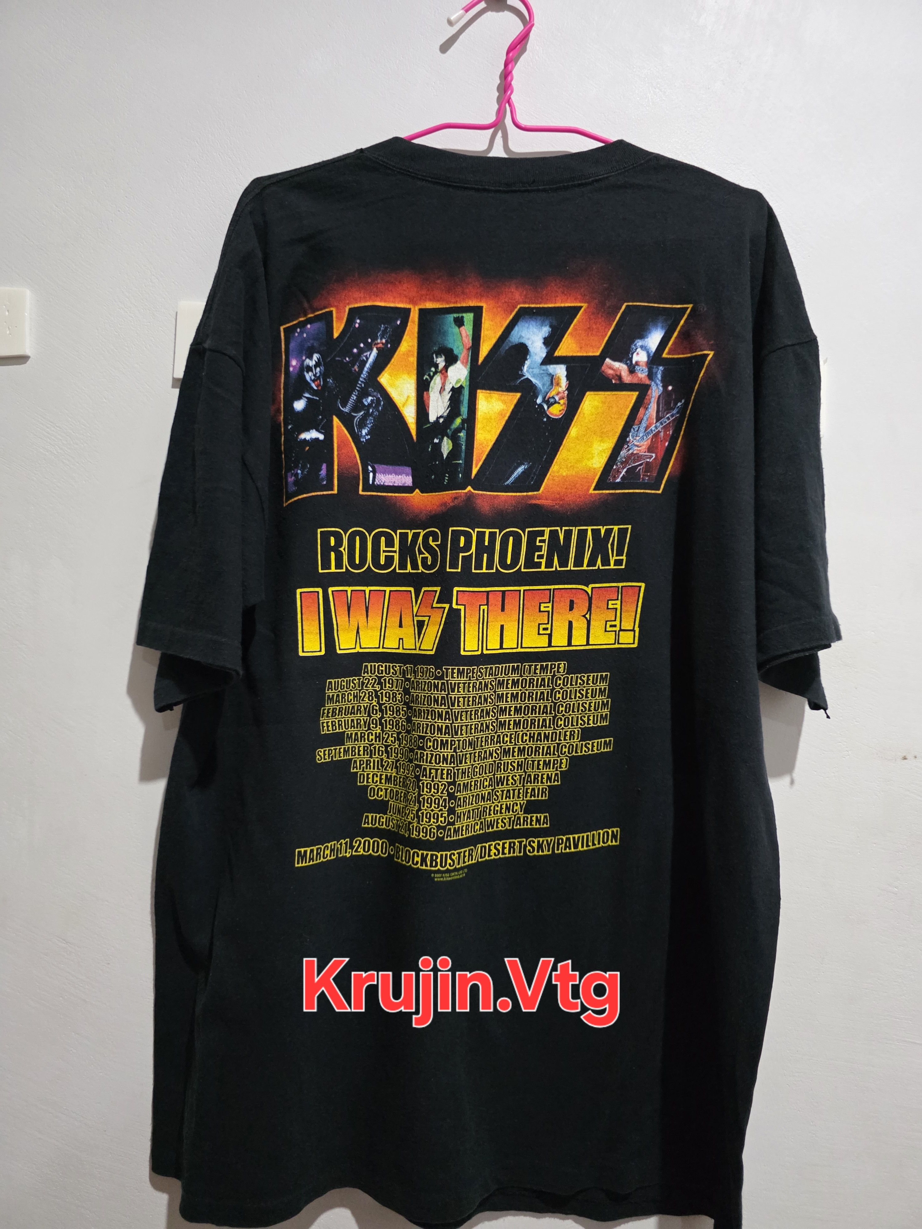 Other This KISS band t-shirt, "Rocks Phoenix! Size US XL / EU 56 / 4 - 4 Thumbnail