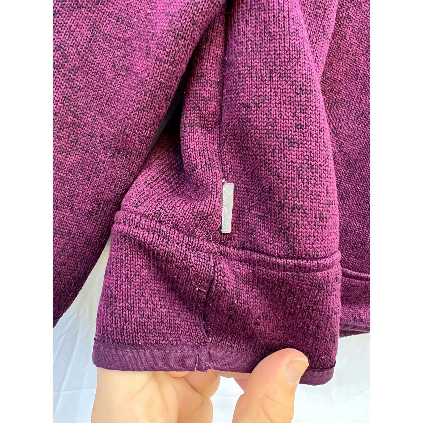 Eddie Bauer Eddie Bauer Purple 1/4 Zip Pullover Sweater Woman’s Size Med Size M / US 6-8 / IT 42-44 - 10 Thumbnail
