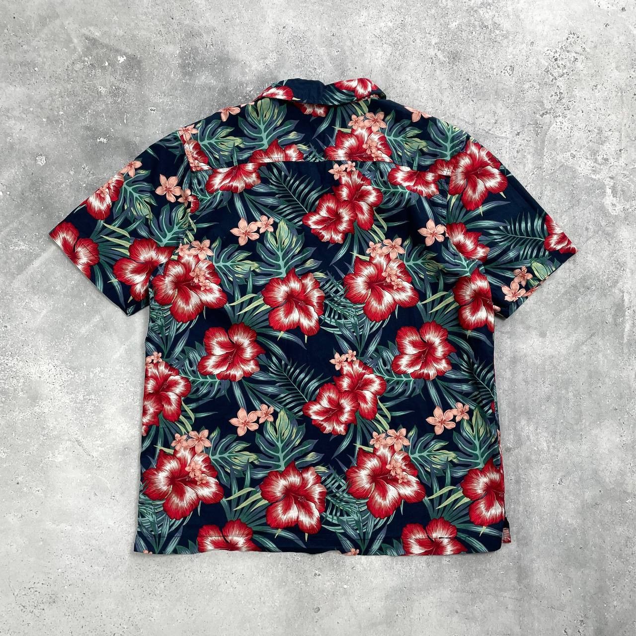 Penfield Penfield Hawaiian Short Sleeve Shirt Green/ Red Size M Size US M / EU 48-50 / 2 - 15 Thumbnail