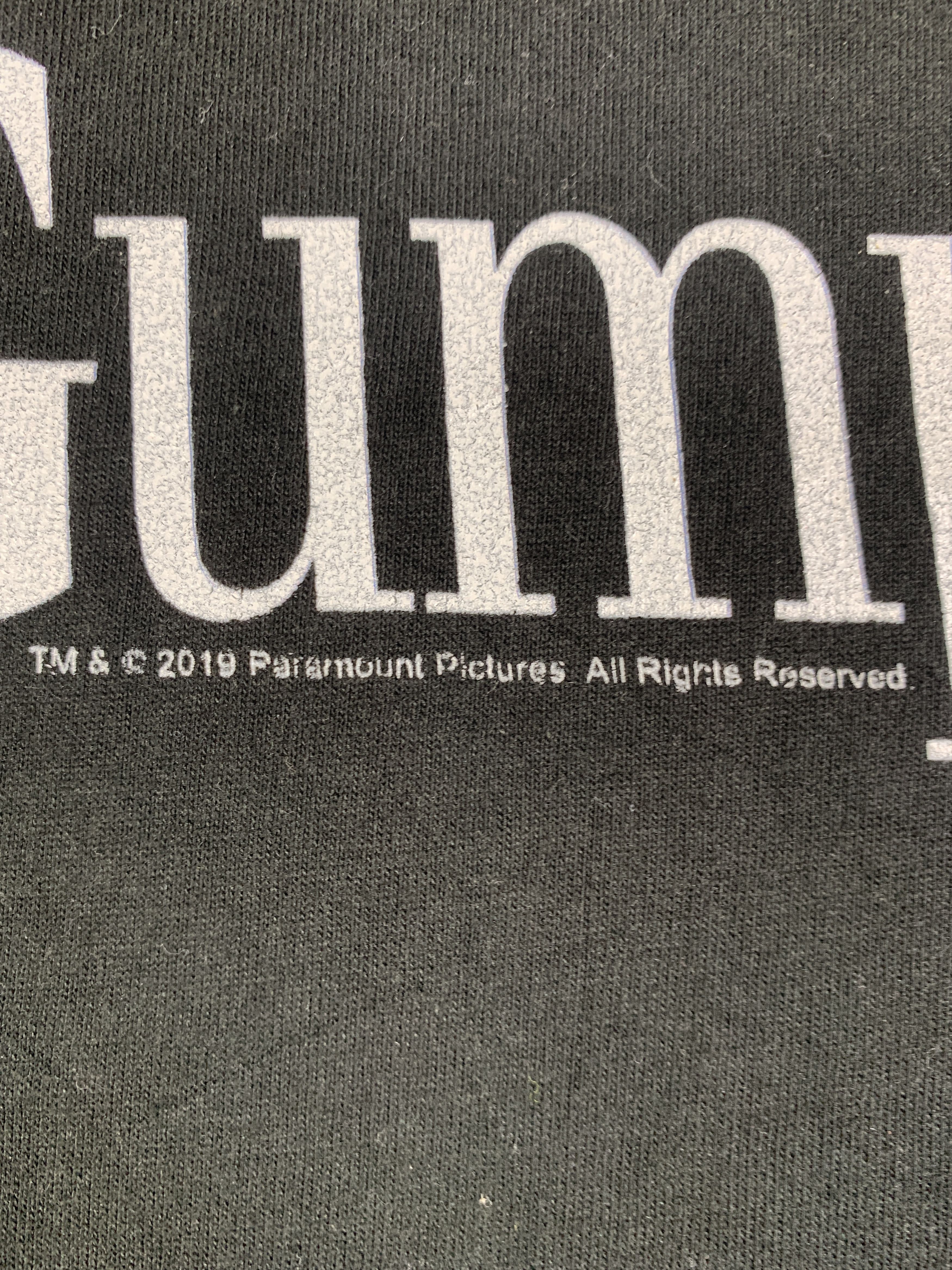 Japanese Brand 2019 Forrest Gump Movie Black Feather Tee (M) Size US M / EU 48-50 / 2 - 3 Thumbnail