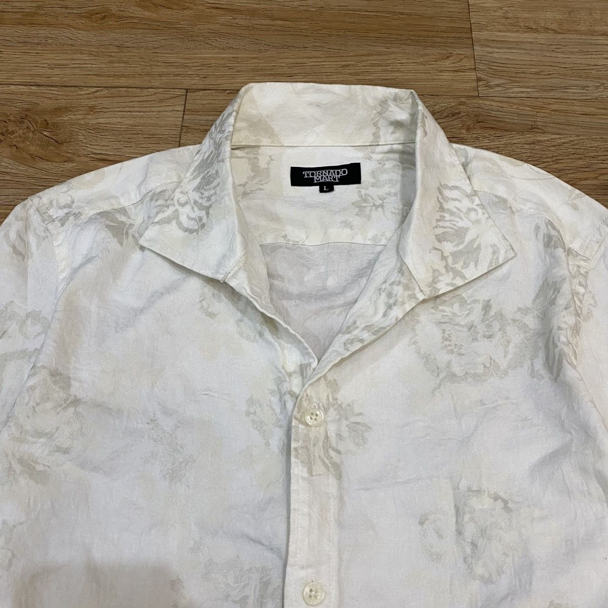Tornado Mart 2000s Torando Mart Slim Fit - Vkei Style Button Up Shirt Size US M / EU 48-50 / 2 - 5 Thumbnail