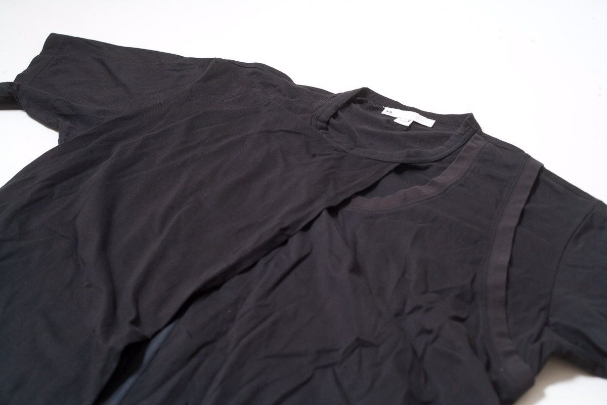 Y-3 Y-3 Forked Loose Short Sleeve Shirt Size US L / EU 52-54 / 3 - 5 Thumbnail