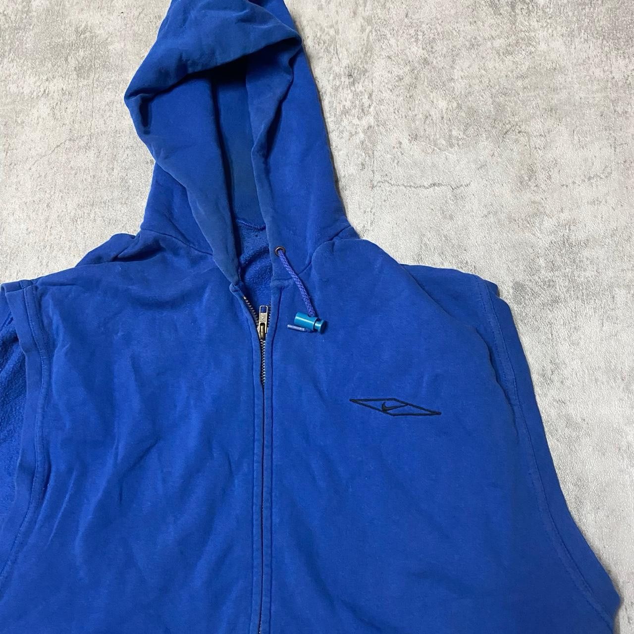 Nike Nike blue zip up hoodie Size US L / EU 52-54 / 3 - 2 Thumbnail