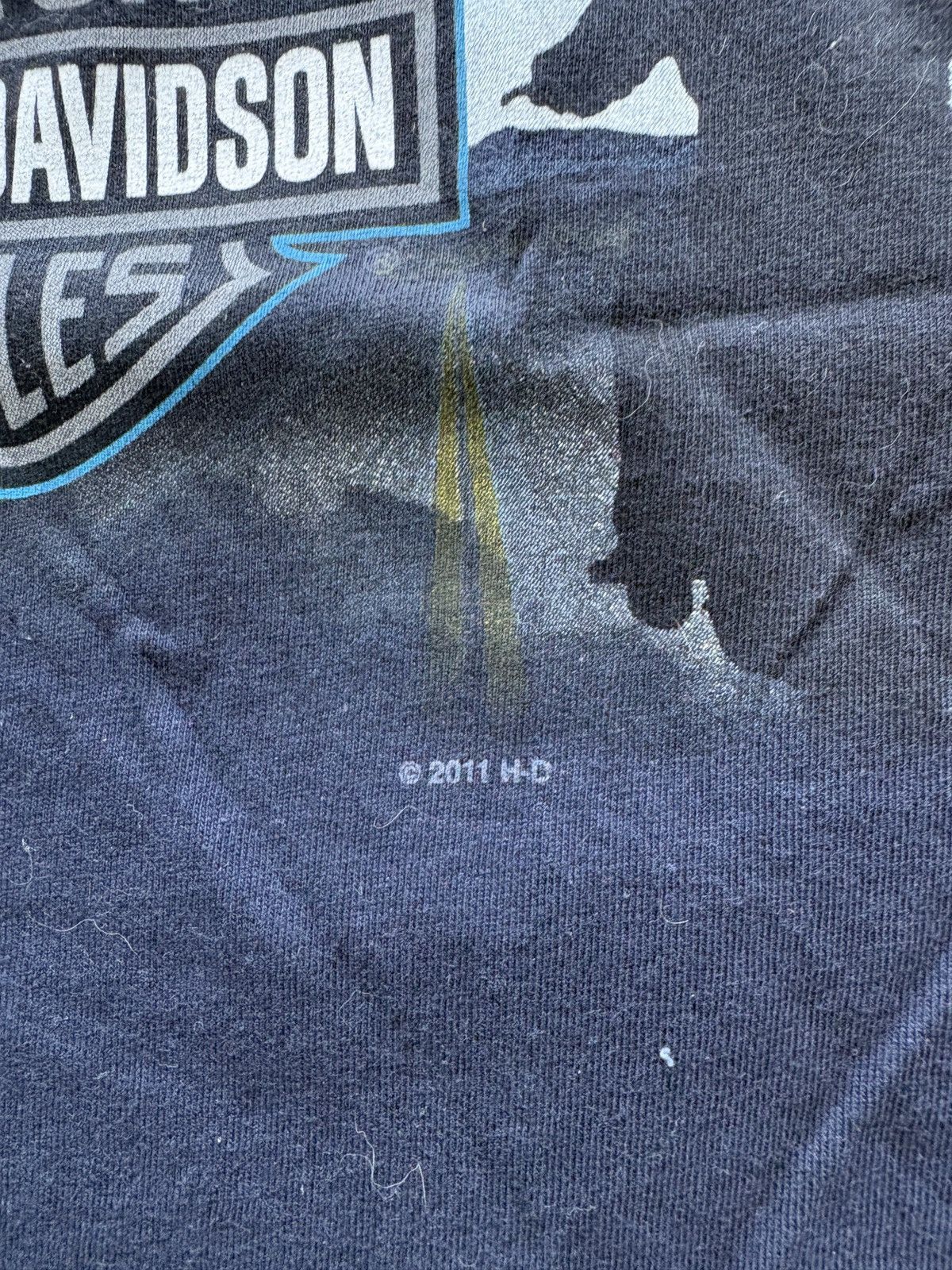 Harley Davidson Vintage Y2K Harley Davidson Saudi Arabia Graphic Tee Size US XL / EU 56 / 4 - 4 Thumbnail