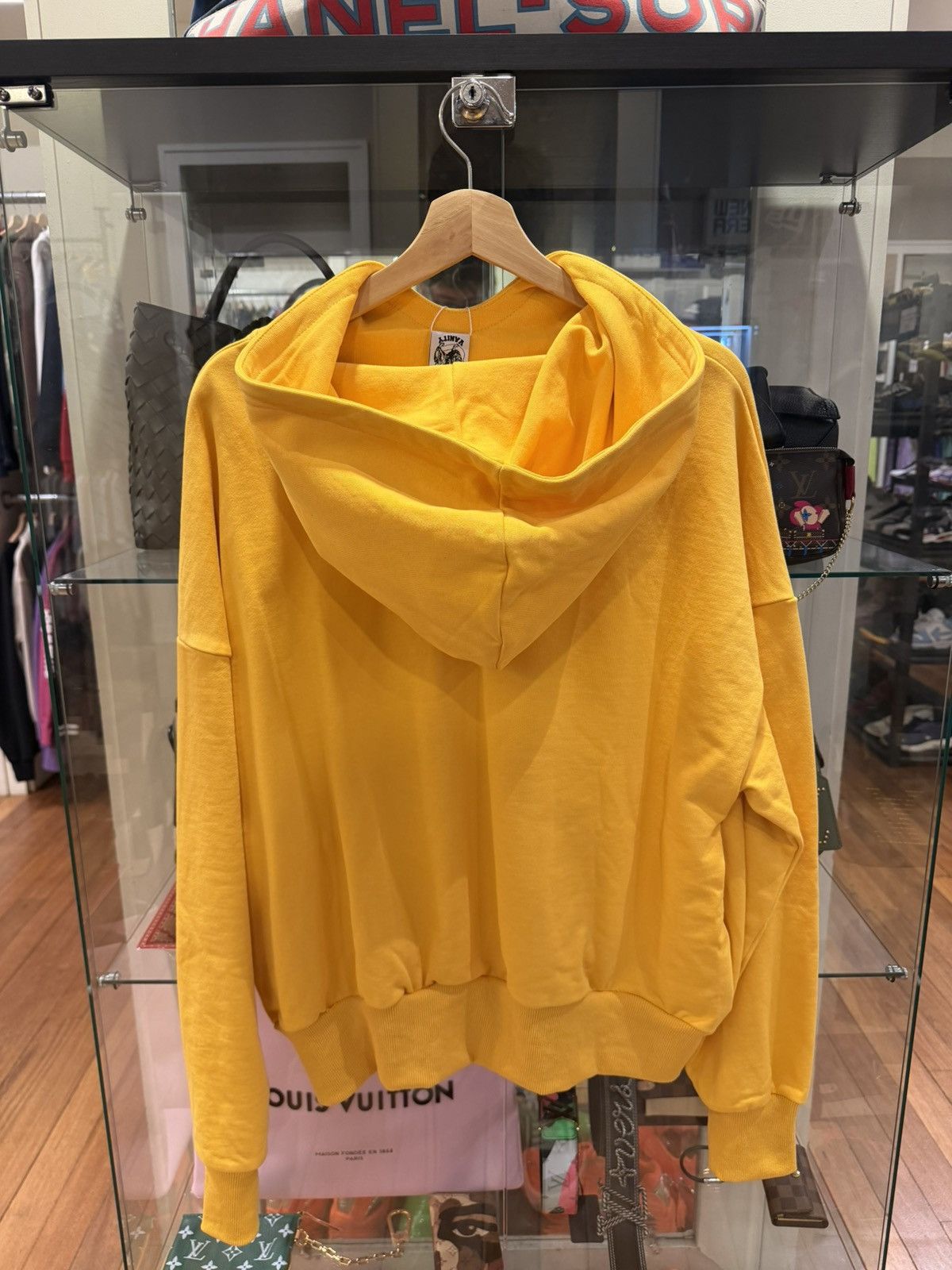 Saint Vanity Saint Vanity Night Hoodie - Yellow Size US M / EU 48-50 / 2 - 2 Thumbnail