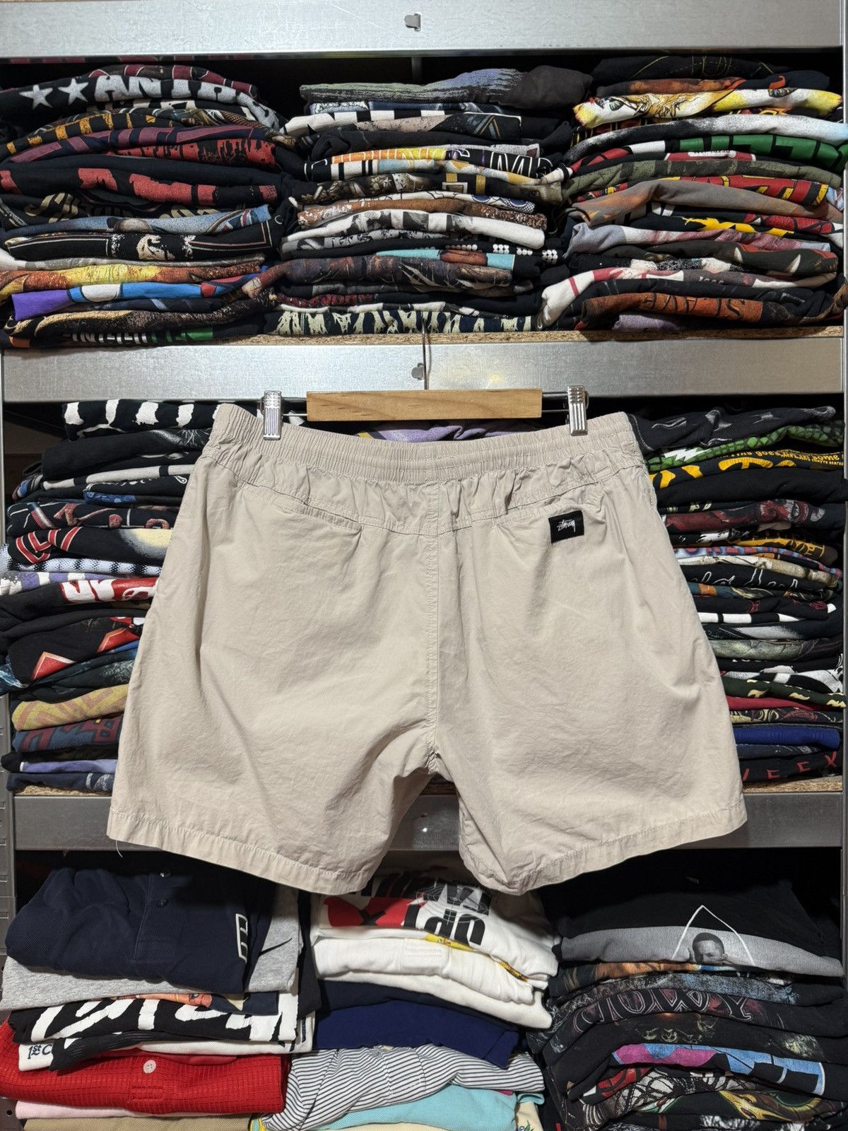 Japanese Brand × Stussy Rare Stussy Australia Beach Retro Shorts Y2K Hype Size US 34 / EU 50 - 2 Thumbnail