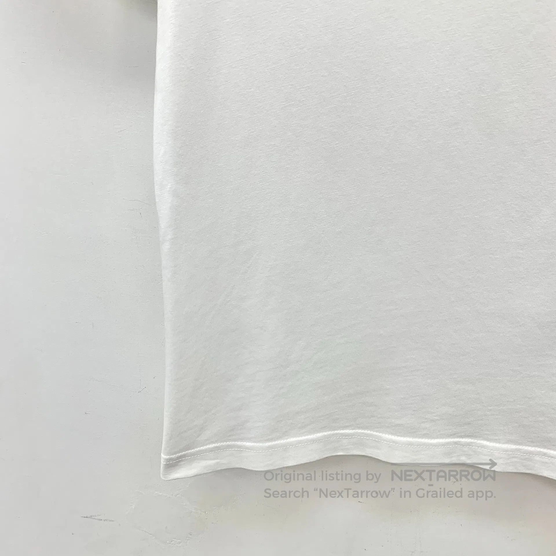 Balenciaga Balenciaga White logo lettering print cotton round-neck sh Size US M / EU 48-50 / 2 - 4 Thumbnail