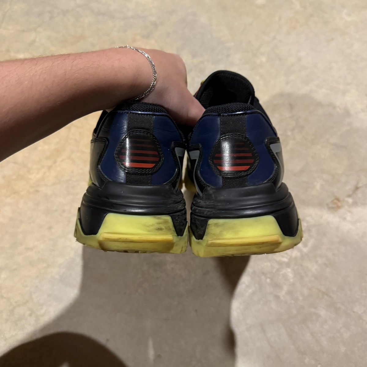 Valentino Valentino Garavani Climbers Trainer Black Multi US 9 Size US 9 / EU 42 - 6 Thumbnail