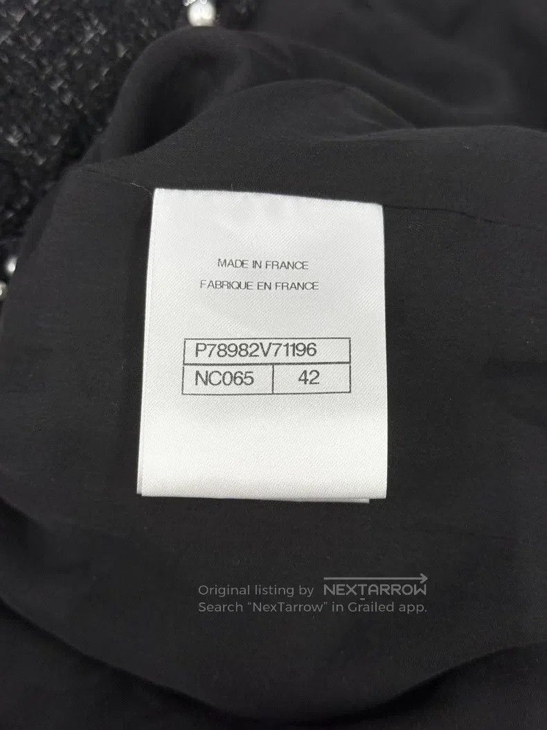 Chanel Chanel 25P black pearl jacket Size M / US 6-8 / IT 42-44 - 5 Thumbnail