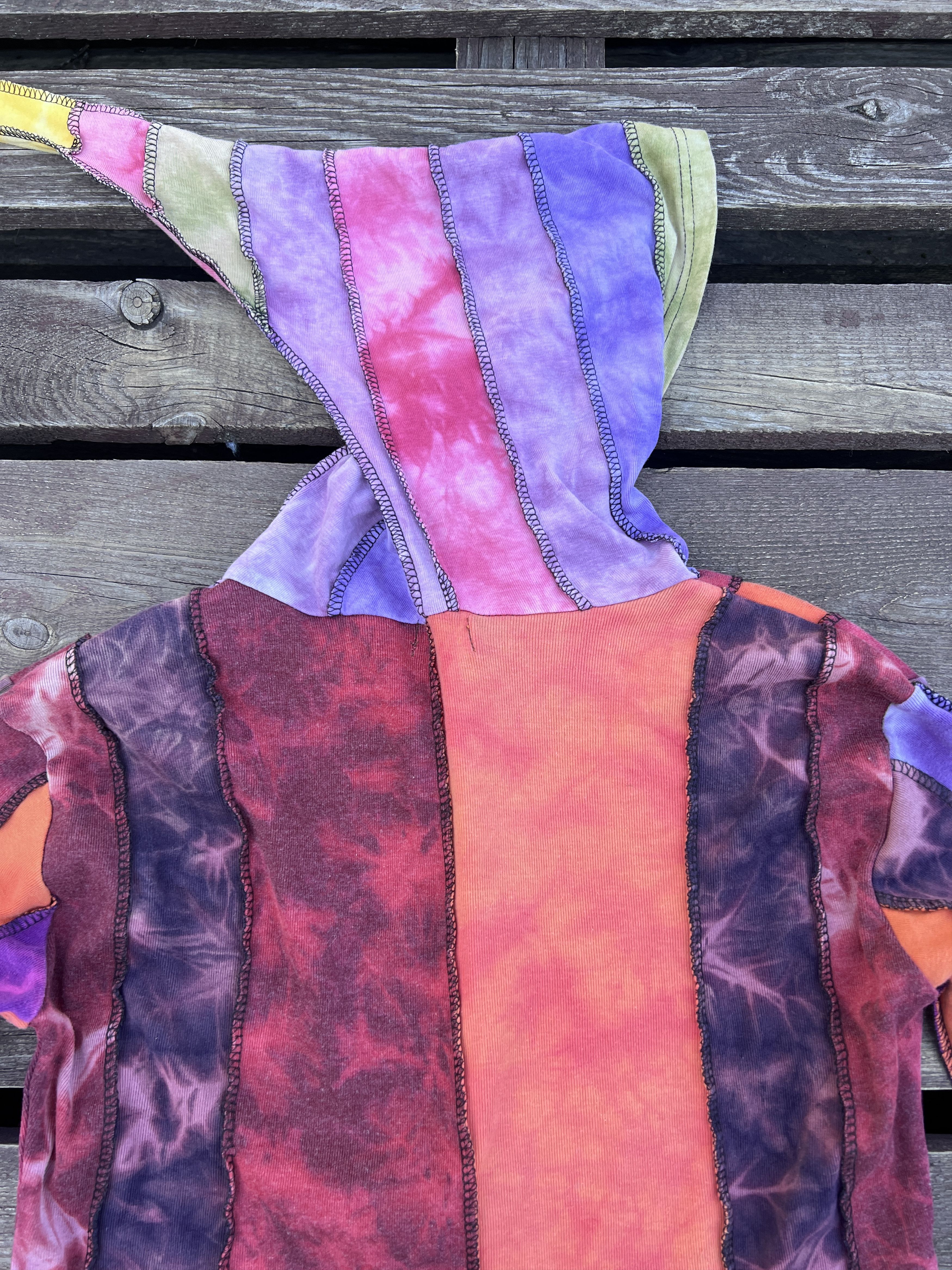 Vintage Avant Garde Y2K Nepal Patchwork Zip Elf Hoodie Vintage Size US M / EU 48-50 / 2 - 15 Thumbnail