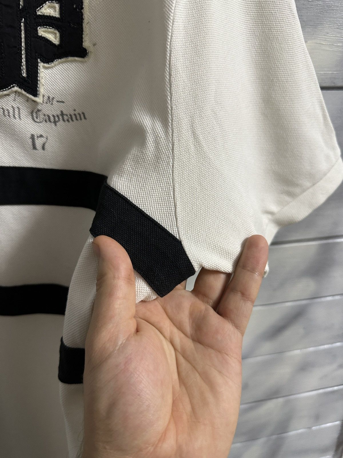 Polo Ralph Lauren Rare Polo Ralph Lauren Big Logo Seul Captain 17 Size US XL / EU 56 / 4 - 6 Thumbnail
