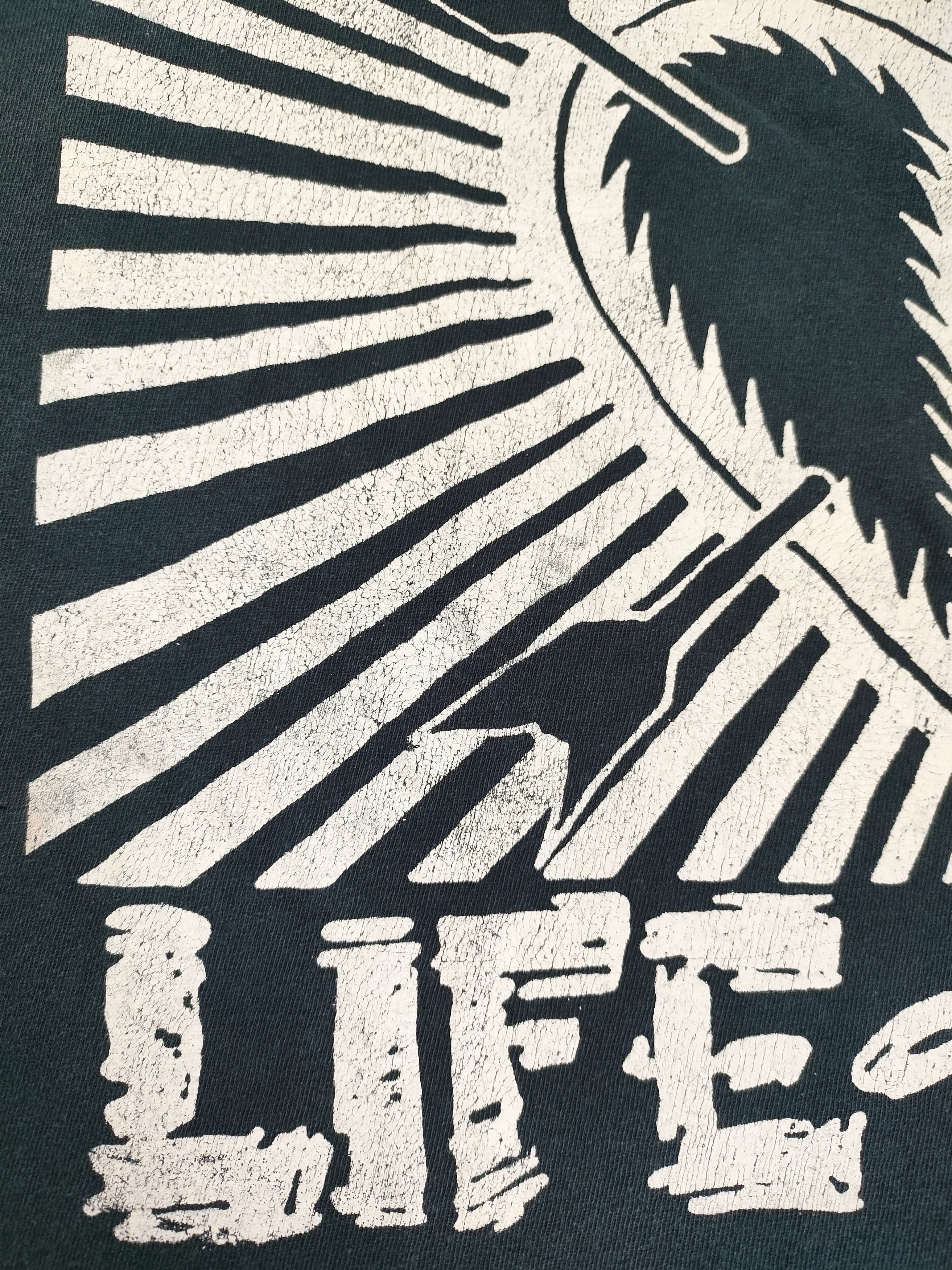 Band Tees 90s LAUGHING HYENAS "Life Of Cryme" Vintage Band Tee Grunge Size US L / EU 52-54 / 3 - 5 Thumbnail