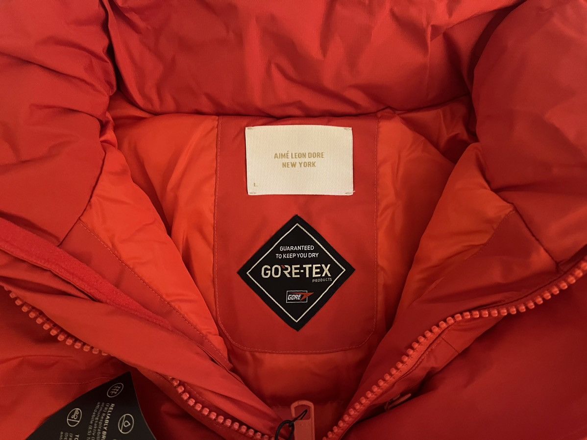 Aime Leon Dore Aime Leon Dore ALD GORE-TEX Down Filled Parka Red Orange Size US L / EU 52-54 / 3 - 5 Thumbnail