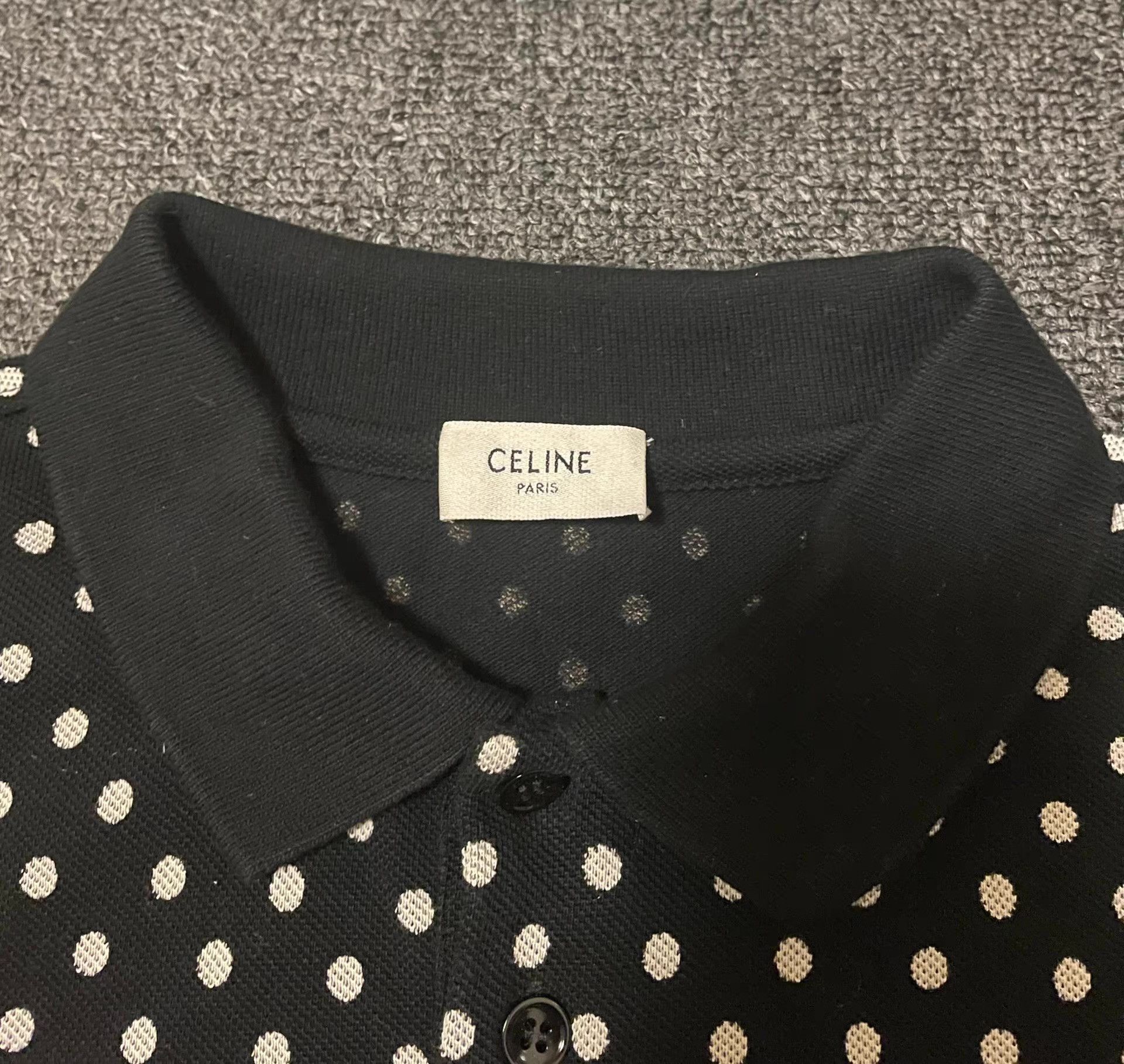 Celine Celine short-sleeve Polo shirt, Size US L / EU 52-54 / 3 - 5 Thumbnail