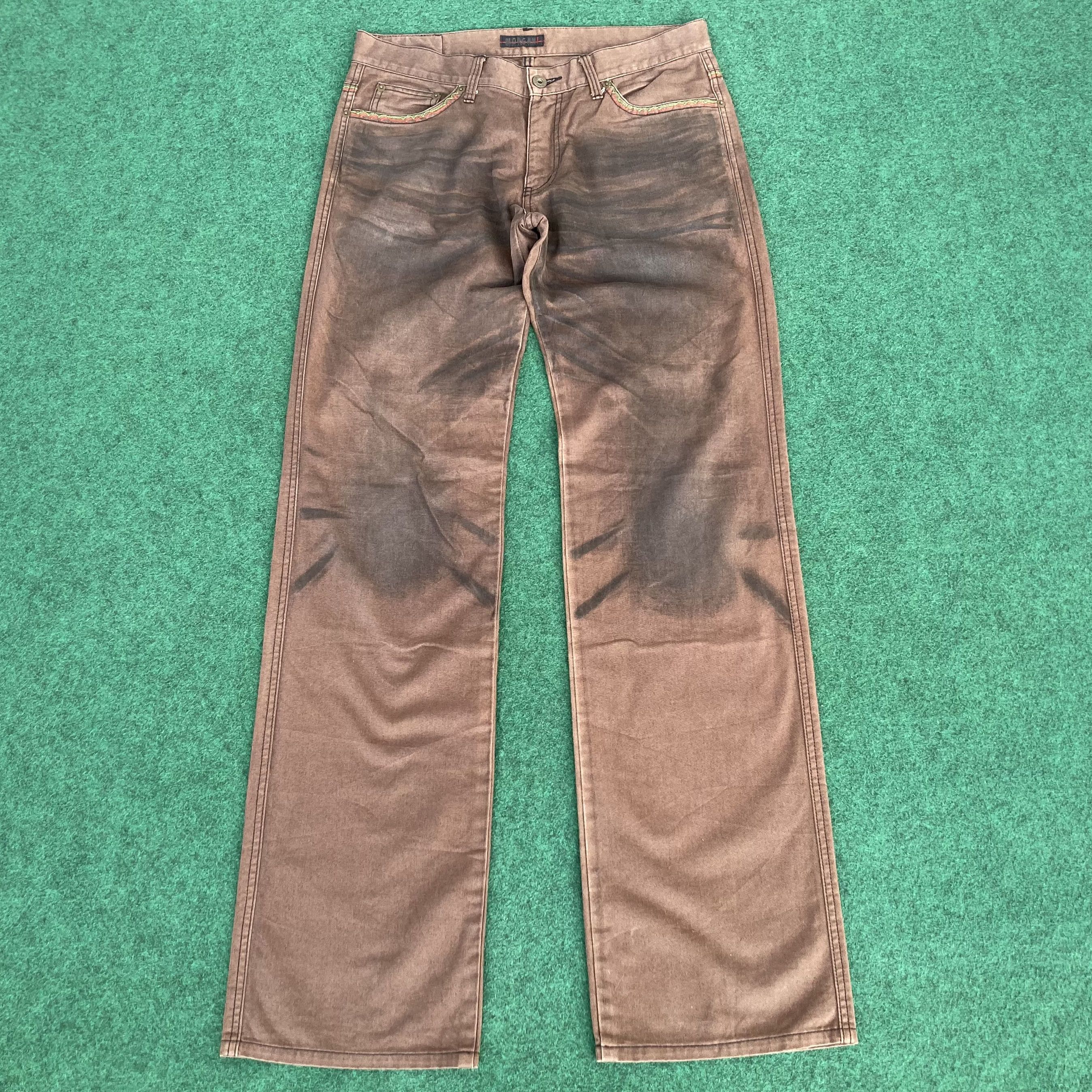 Vtg Morgans Rockers Faded Pant Trouser Sz 31 Jeans