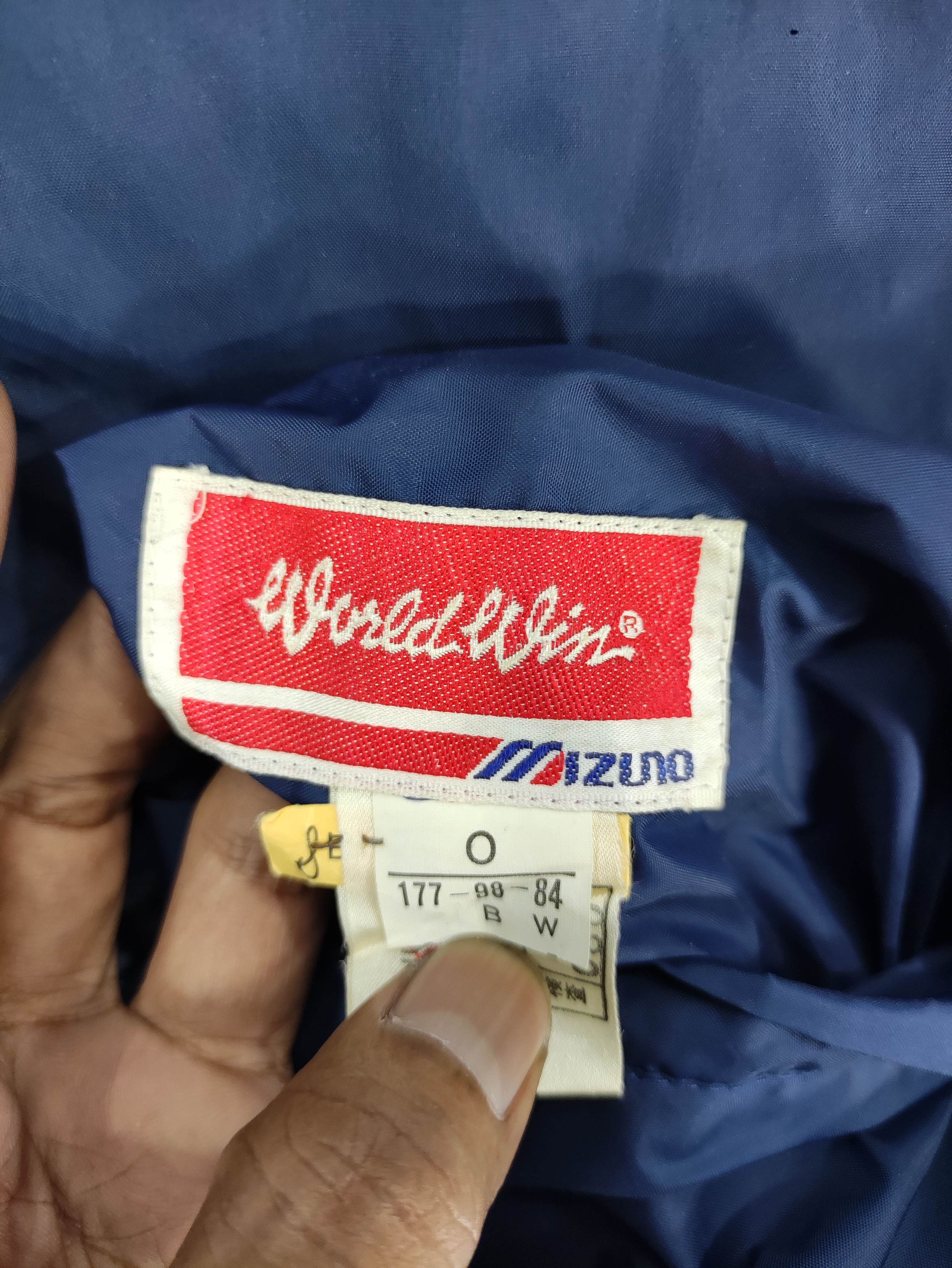 Mizuno Vintage Mizuno Varsity Wool Reversible Jacket Snap Button Size US L / EU 52-54 / 3 - 9 Thumbnail