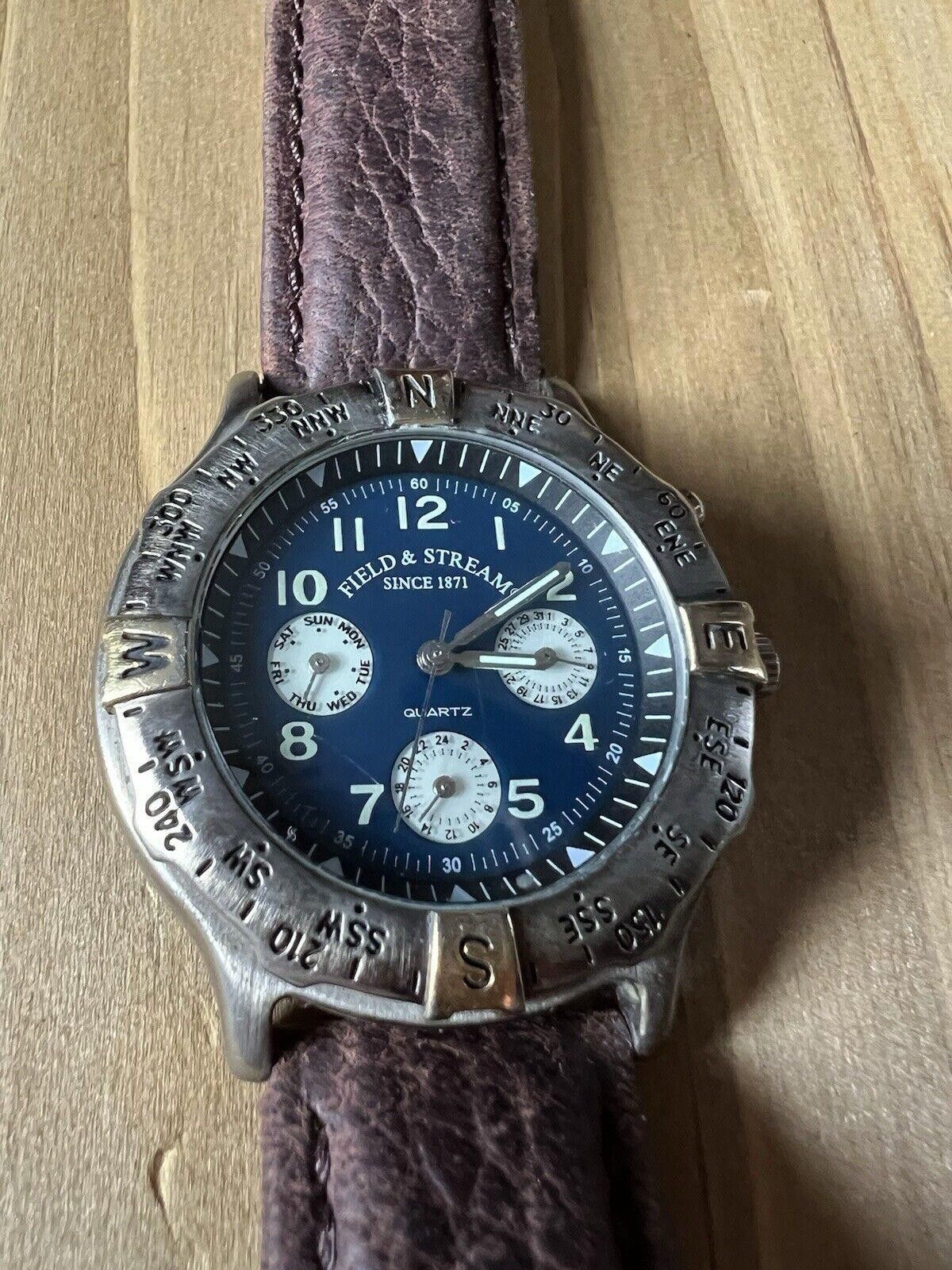 Field & Stream Vintage Field And Stream Watch New Battery Size ONE SIZE - 1 Thumbnail