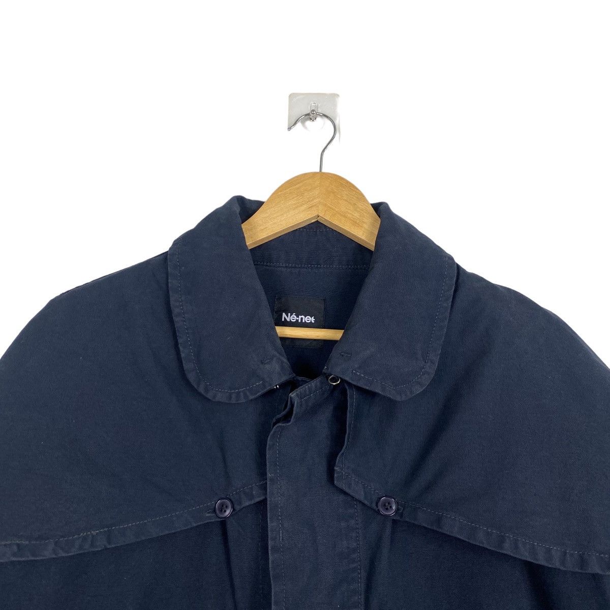 Issey Miyake Ne-net by Issey Miyake trenchcoat double circle arm Size US L / EU 52-54 / 3 - 4 Thumbnail