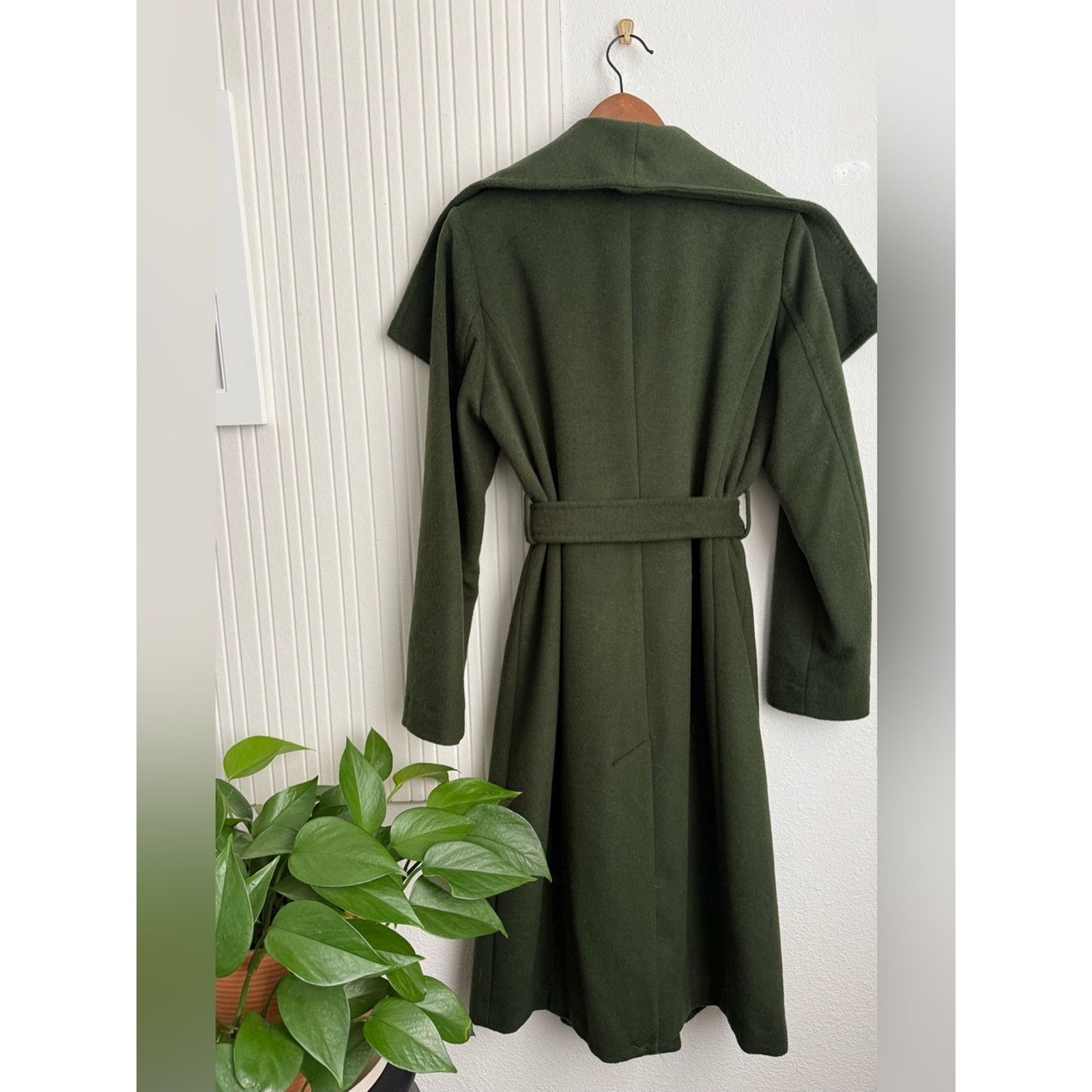 Michael Kors MICHAEL Michael Kors Belted Wrap Coat Jade Dark Green Size M / US 6-8 / IT 42-44 - 6 Thumbnail