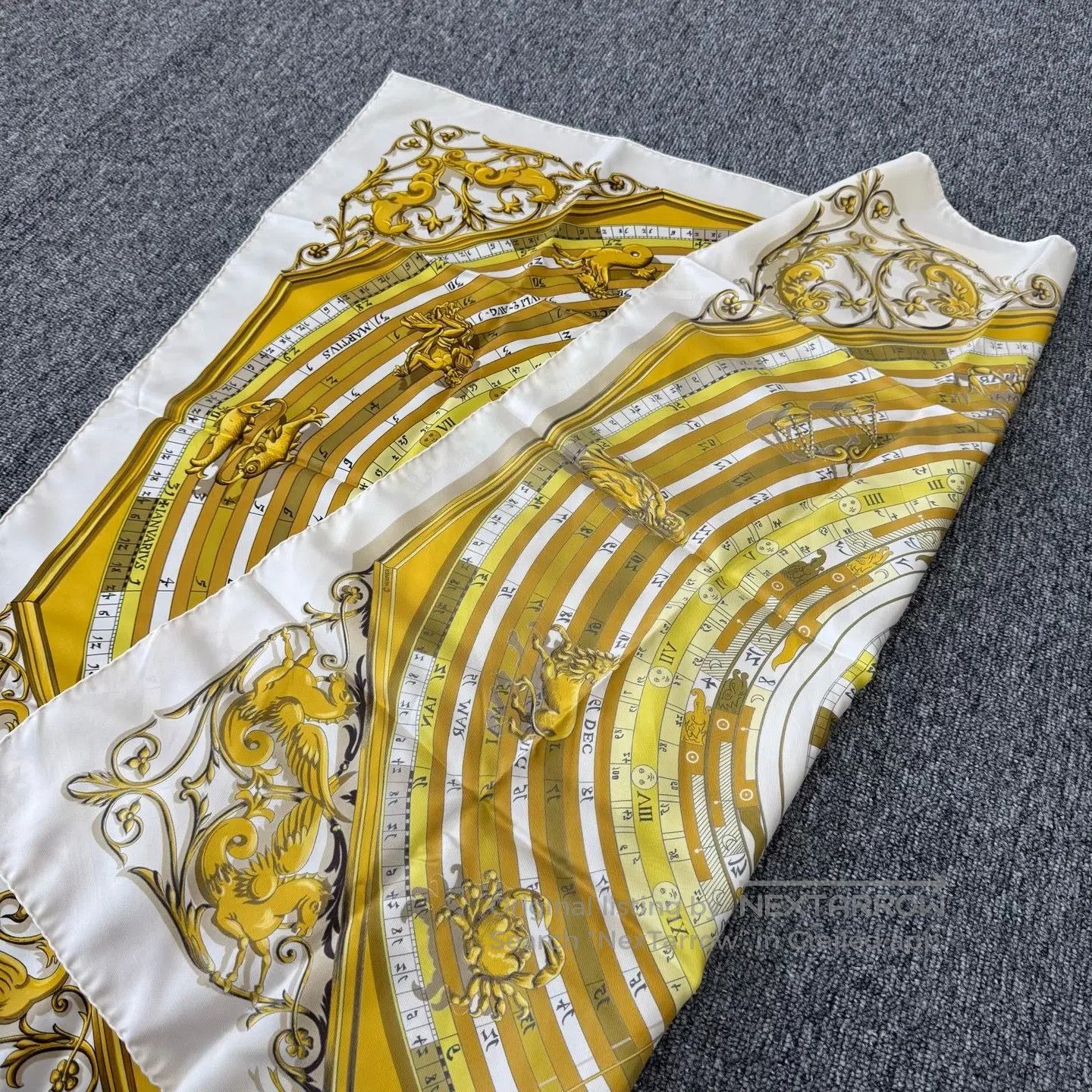 Hermes Hermes The Twelve Zodiac Signs; The Sun God; The Real Silk Size ONE SIZE - 3 Thumbnail