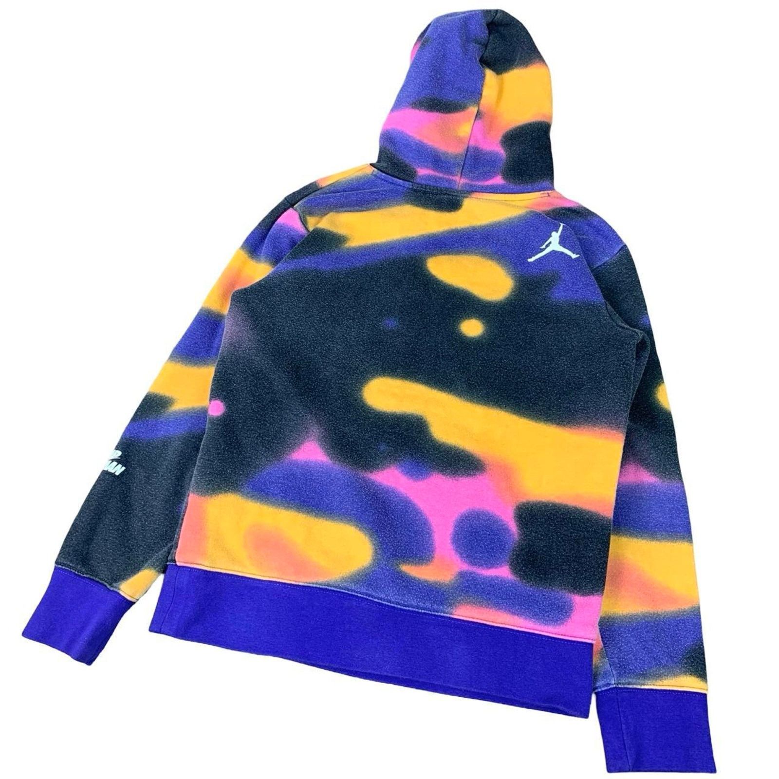 Jordan Brand × Nike Nike Jordan Tie Dye Cropped Hoodie Size XS / US 0-2 / IT 36-38 - 4 Thumbnail