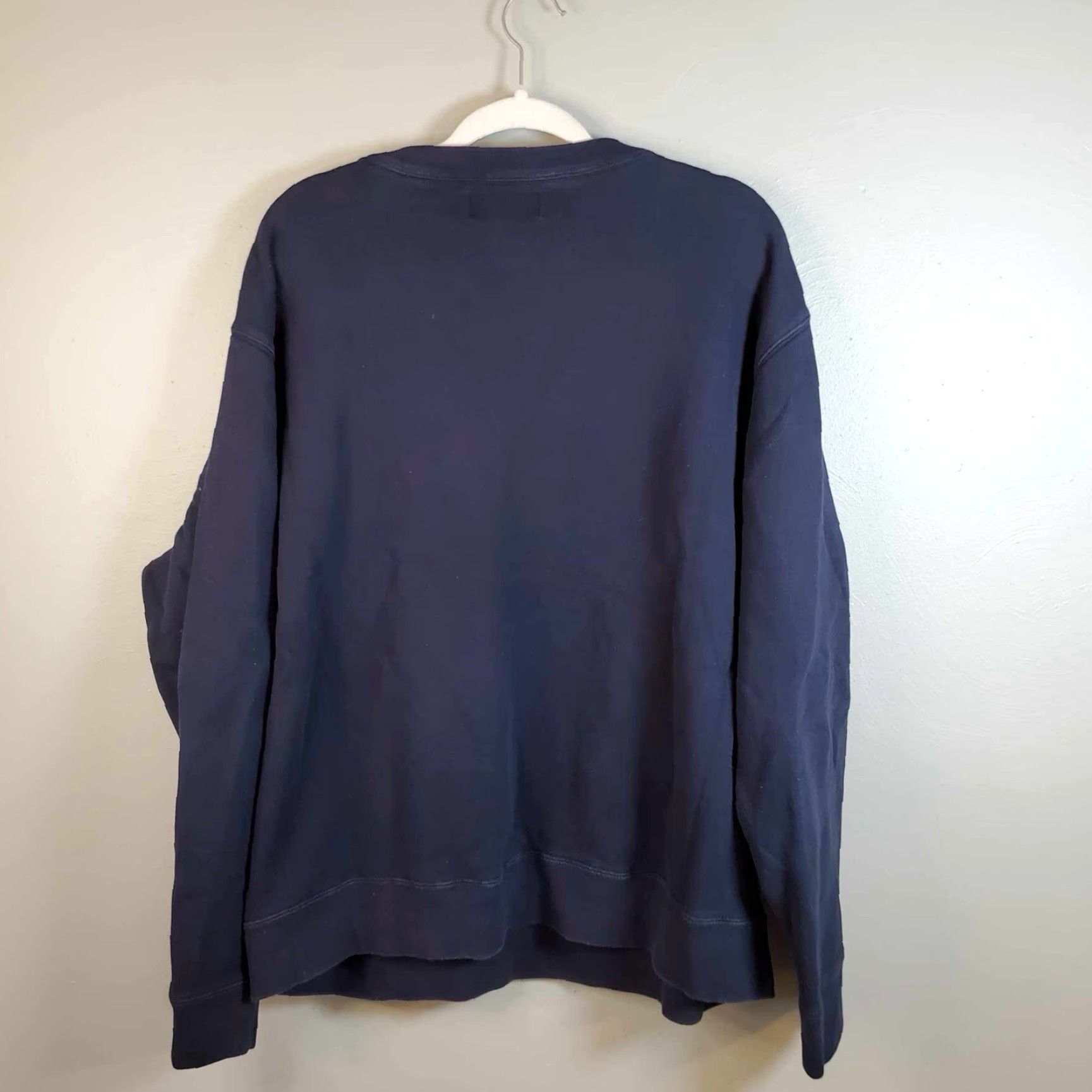 Polo Ralph Lauren VINTAGE Polo Ralph Lauren Sweatshirt Men’s 2XL Blue 90s Y2K Pony Logo Crewneck Faded Cotton Blend Size US XXL / EU 58 / 5 - 3 Thumbnail