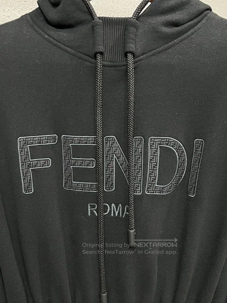 Fendi Fendi Waist-cinching letter logo dress Size S / US 4 / IT 40 - 3 Thumbnail