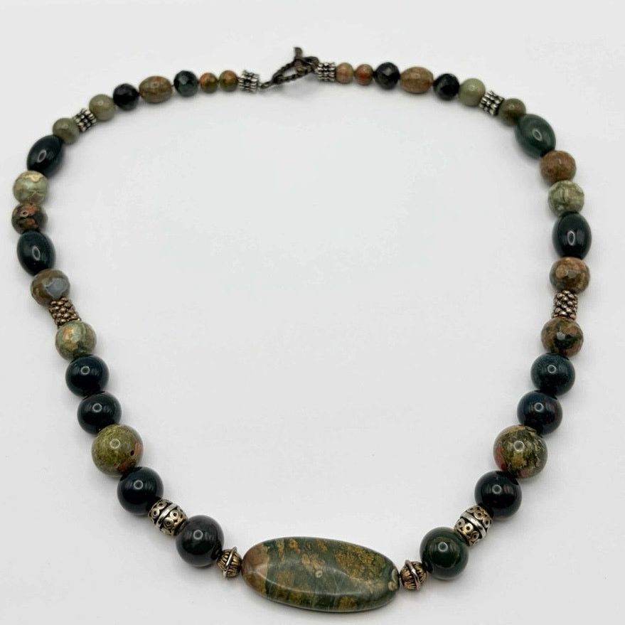 Other Green Beaded Necklace Size ONE SIZE - 3 Thumbnail