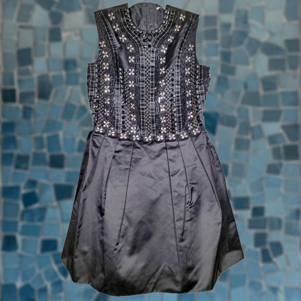 miu miu cocktail dress Miu Miu Embroidered Cocktail Dress