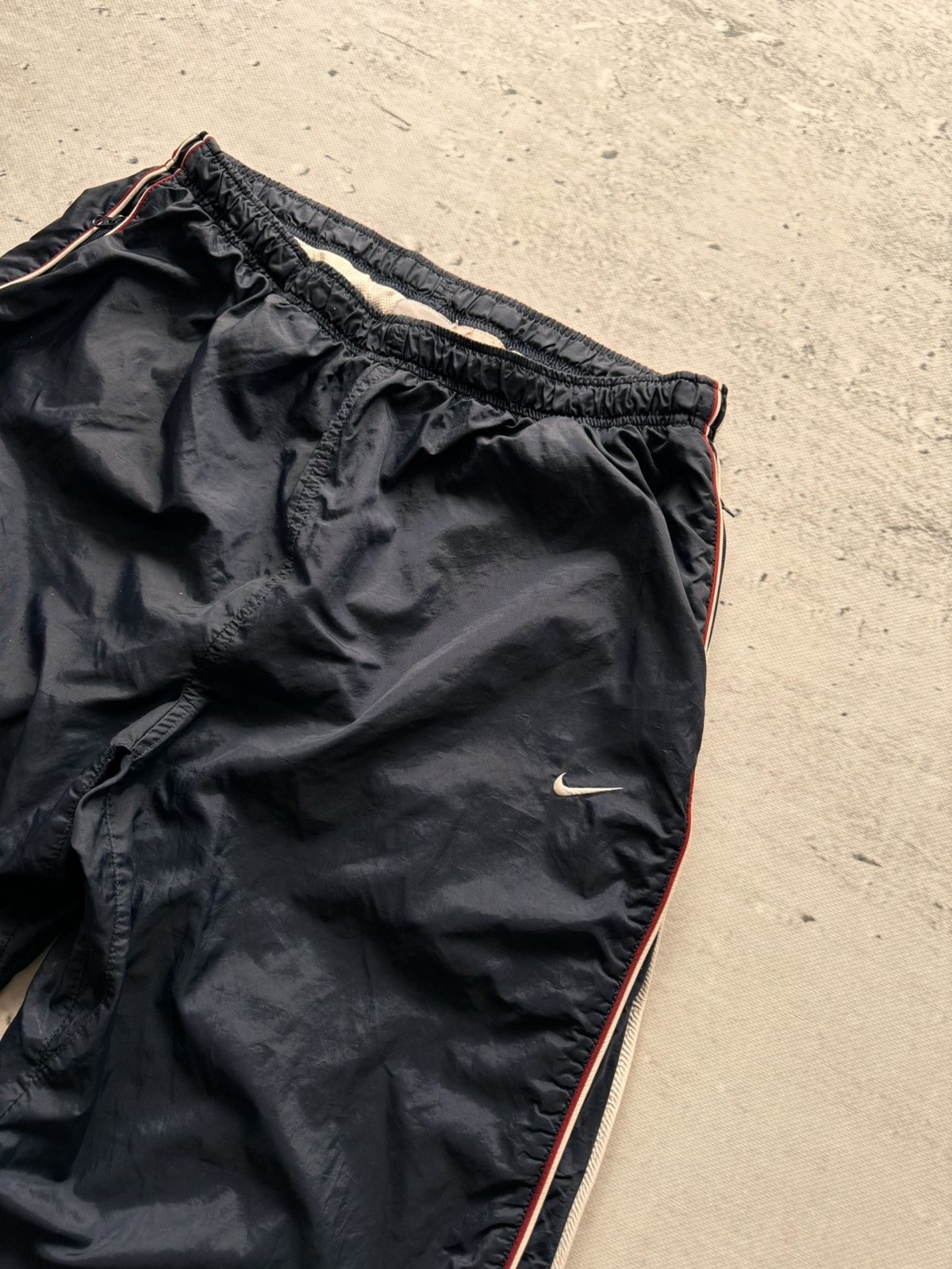 Nike × Vintage NIKE VINTAGE BASIC LOGO OVERSIZE BAGGY PANTS Size US 34 / EU 50 - 3 Thumbnail