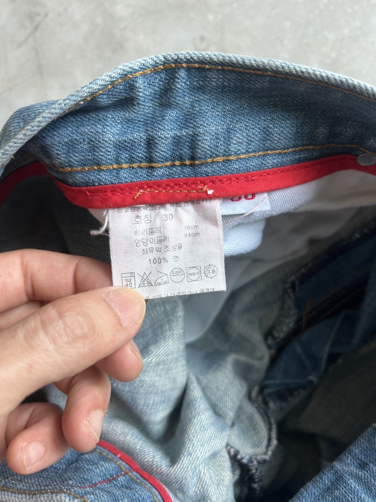 Levi's Levis Engineered Jeans Buckle Back Tag W30 Actual 30x30 Size US 30 / EU 46 - 8 Thumbnail