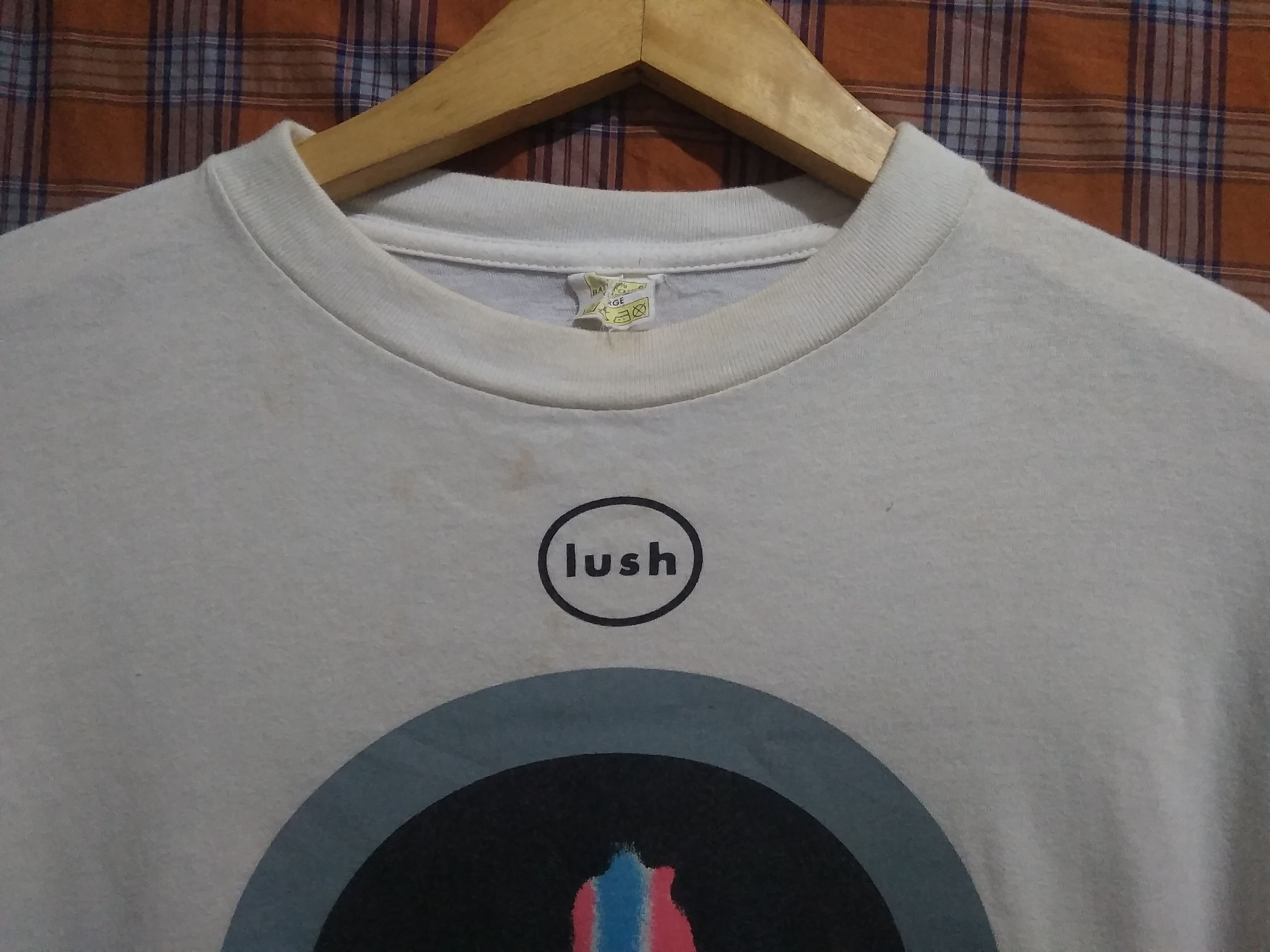 Band Tees OG Vtg 91 LUSH Shoegaze Cocteau twins my bloody valentine Size US XL / EU 56 / 4 - 2 Thumbnail