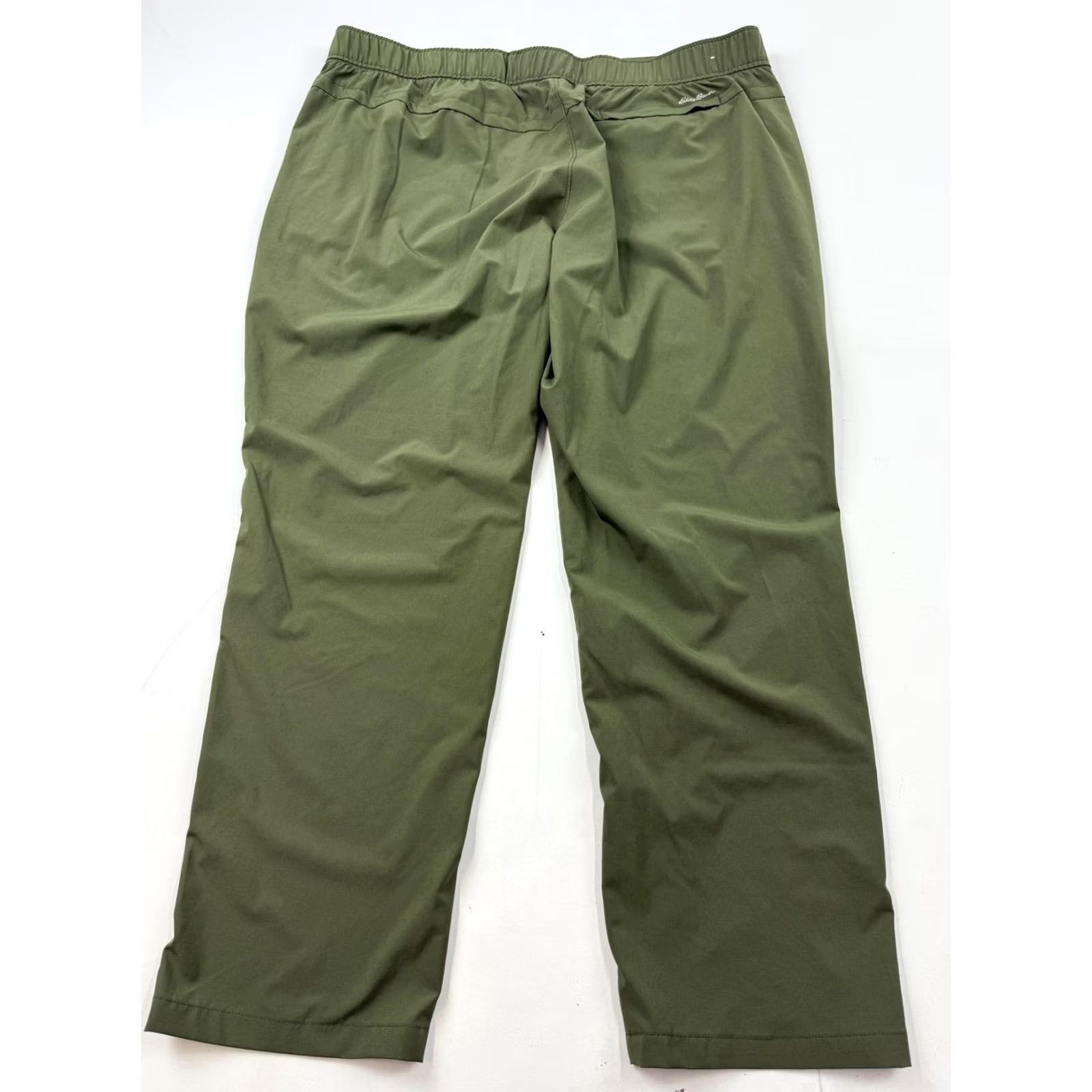 Eddie Bauer Eddie Bauer Pants Womens XL Green Pull On Elastic Waist Hiking Travel Khakis Size 40" / US 18 - 7 Thumbnail