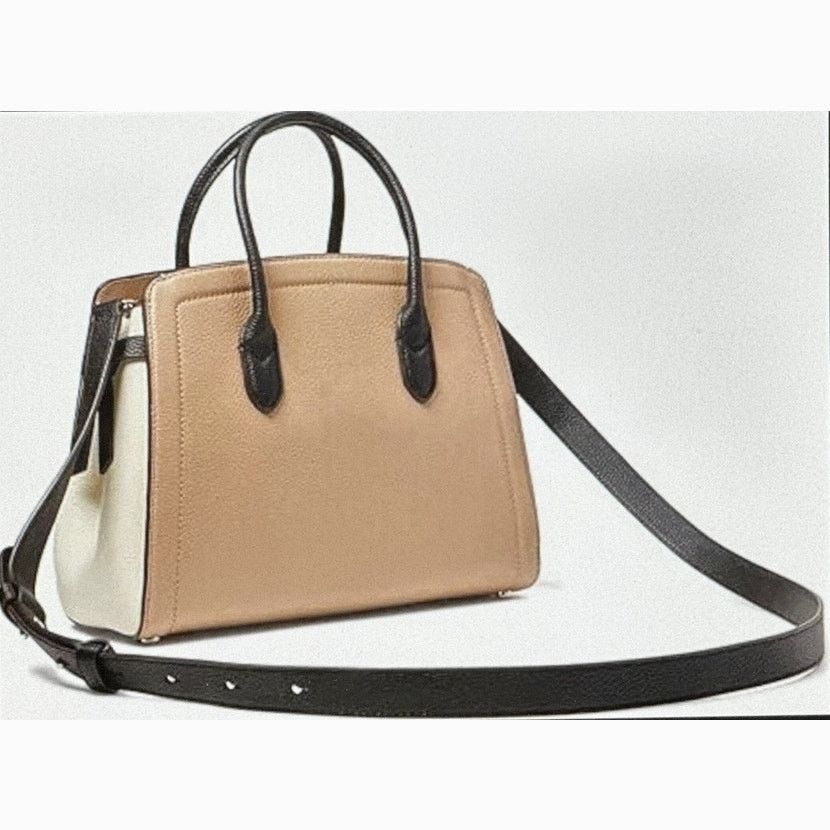 Kate Spade Kate Spade Knott Colorblock Leather Satchel Kraft Paper Size ONE SIZE - 12 Thumbnail