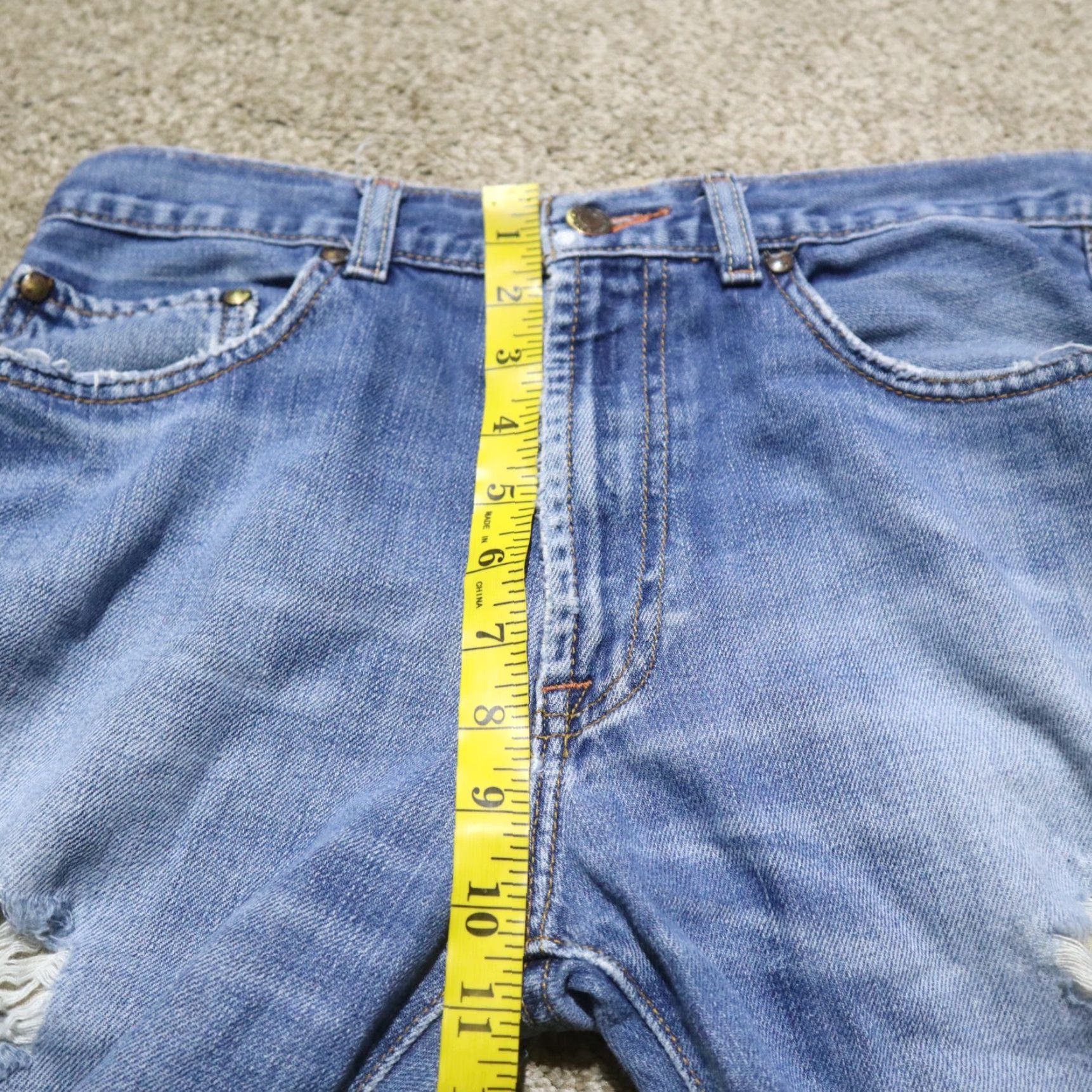Old Navy Old Navy Jeans Pants Shirt Adult Men 30x30 Blue Cotton Straight 30 30 Inseam 30 Regular 30 In Regular Mens Classic Pockets Pants Size US 30 / EU 46 - 5 Thumbnail