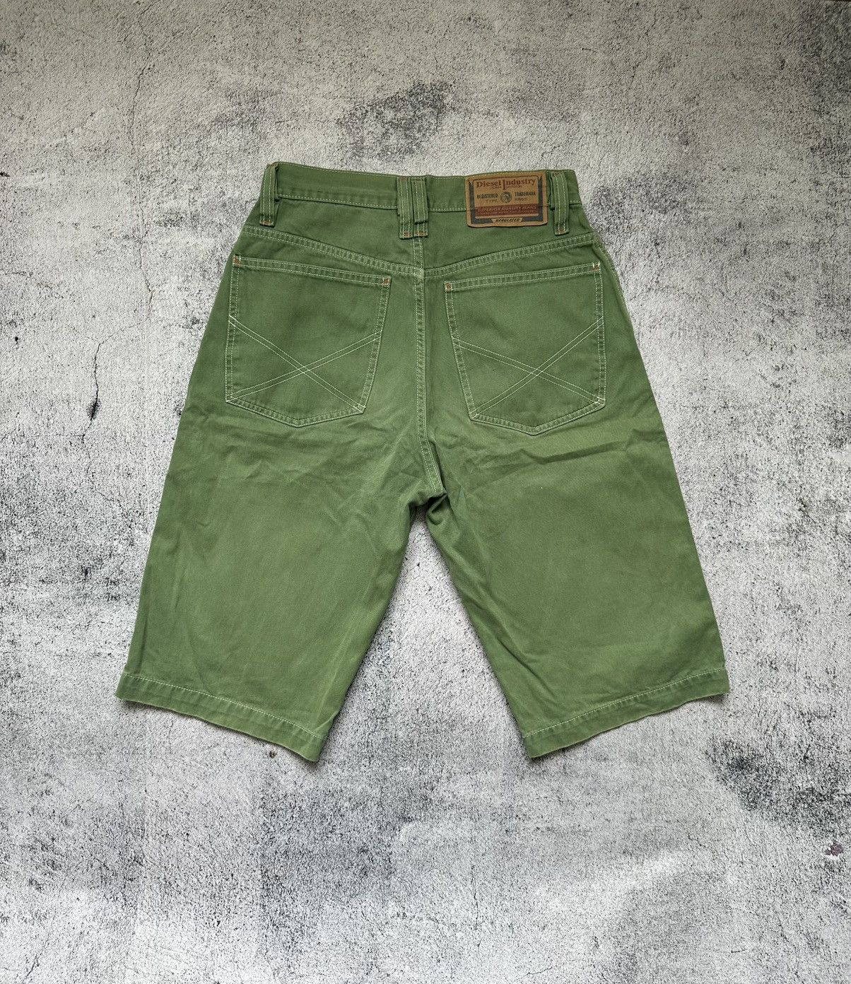 Diesel Vintage Diesel Green Fit Denim Shorts Size US 28 / EU 44 - 2 Thumbnail